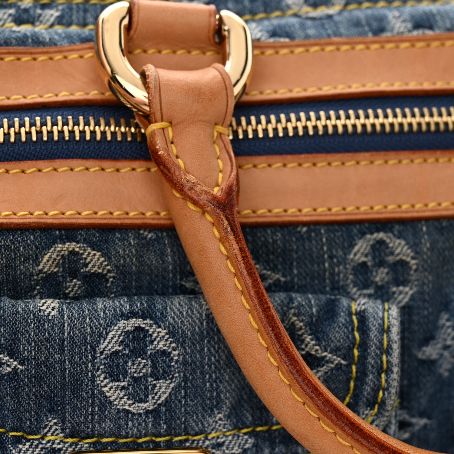 Louis Vuitton Monogram Denim Neo Speedy Blue 14 of 14