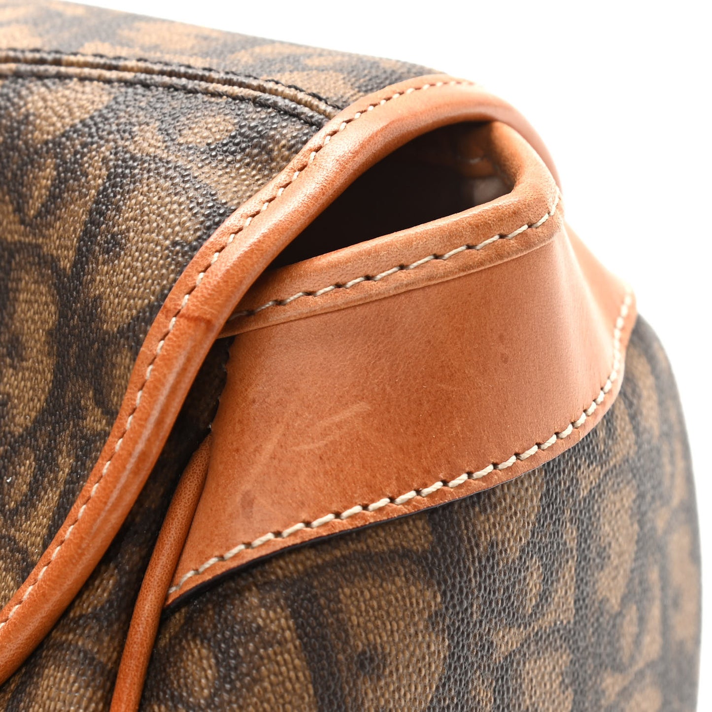 Monogram Romantique Trotter Flap Bag Brown