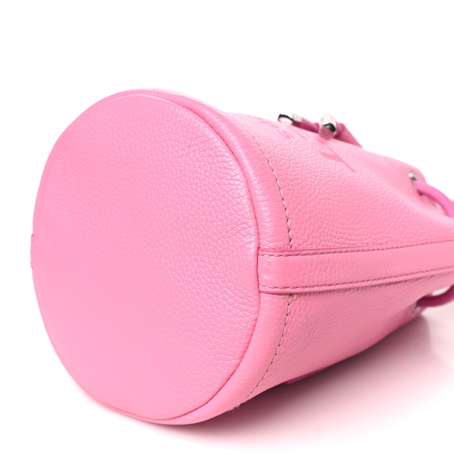 Marc Jacobs Grained Calfskin The Mini Bucket Bag Fluro Candy Pink 11 of 11