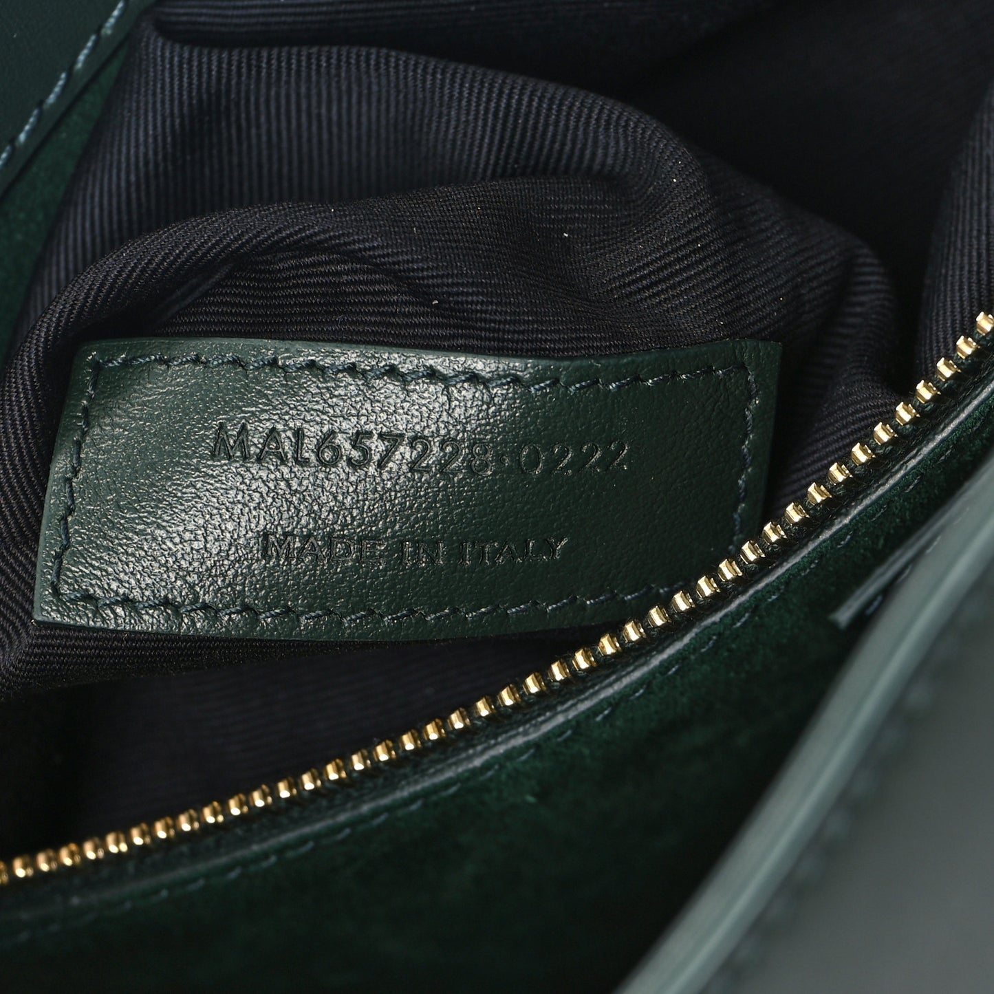 Smooth Calfskin Le 5 A 7 Hobo Vert Fonce