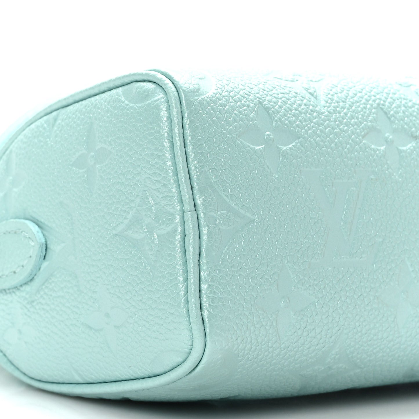 Empreinte Monogram Nano Speedy Pearly Lagoon Turquoise