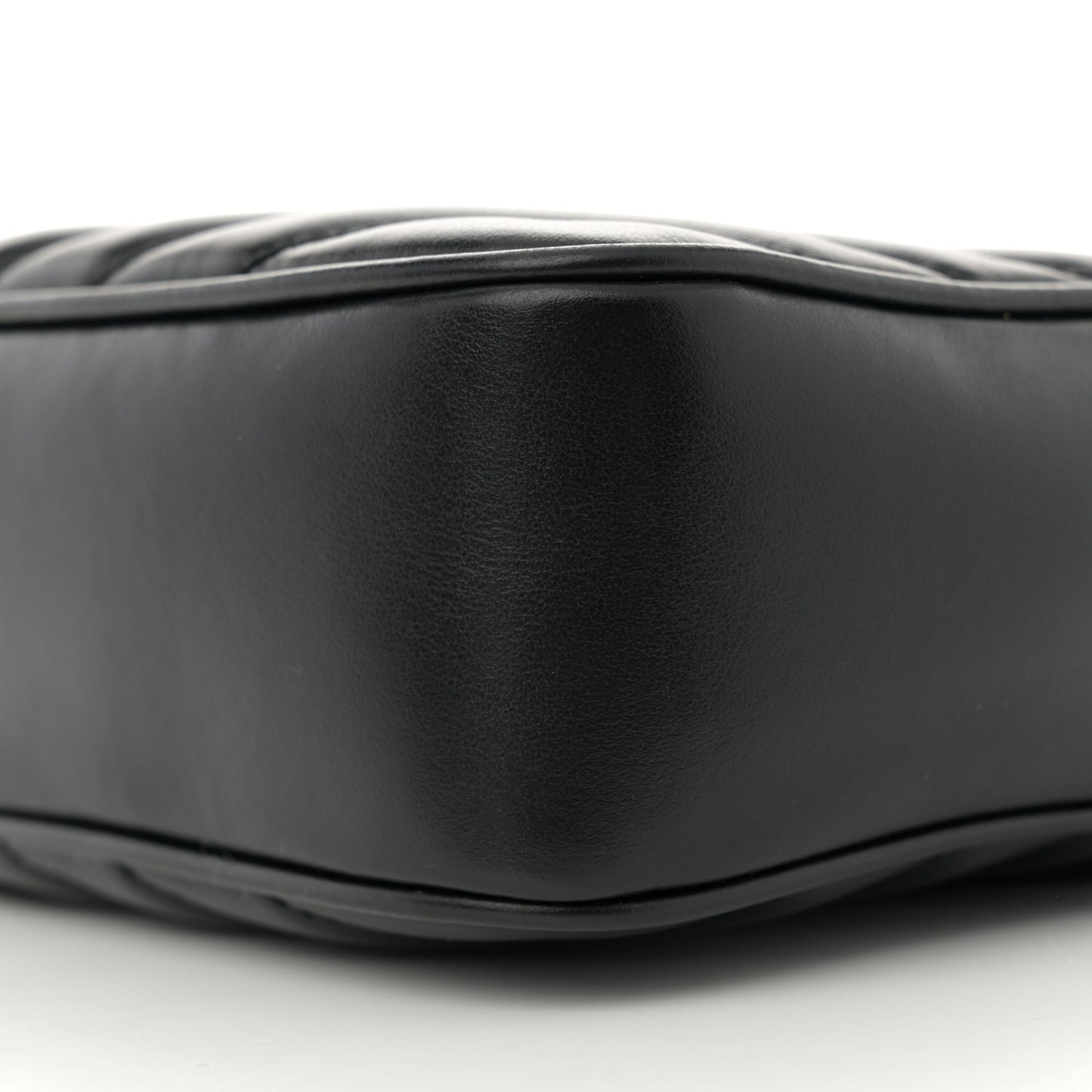 Calfskin Matelasse Monogram Lou Camera Bag Black