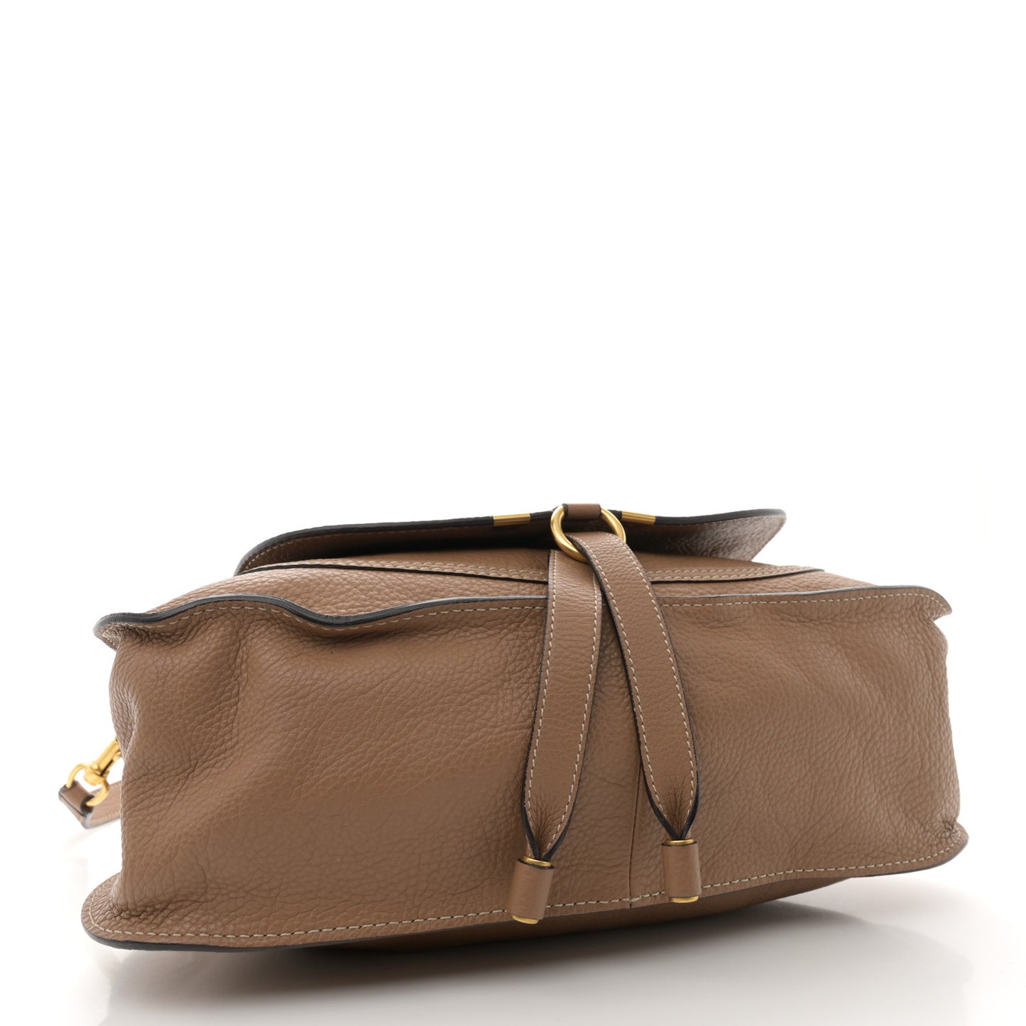 Calfskin Medium Marcie Satchel Nut