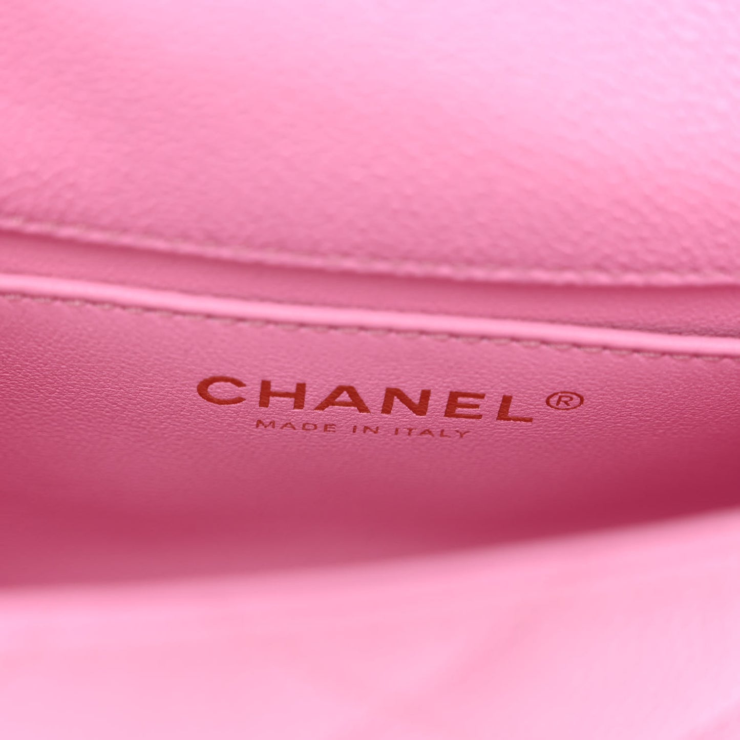 Caviar Quilted Mini Rectangular Sweetheart Flap Lilac