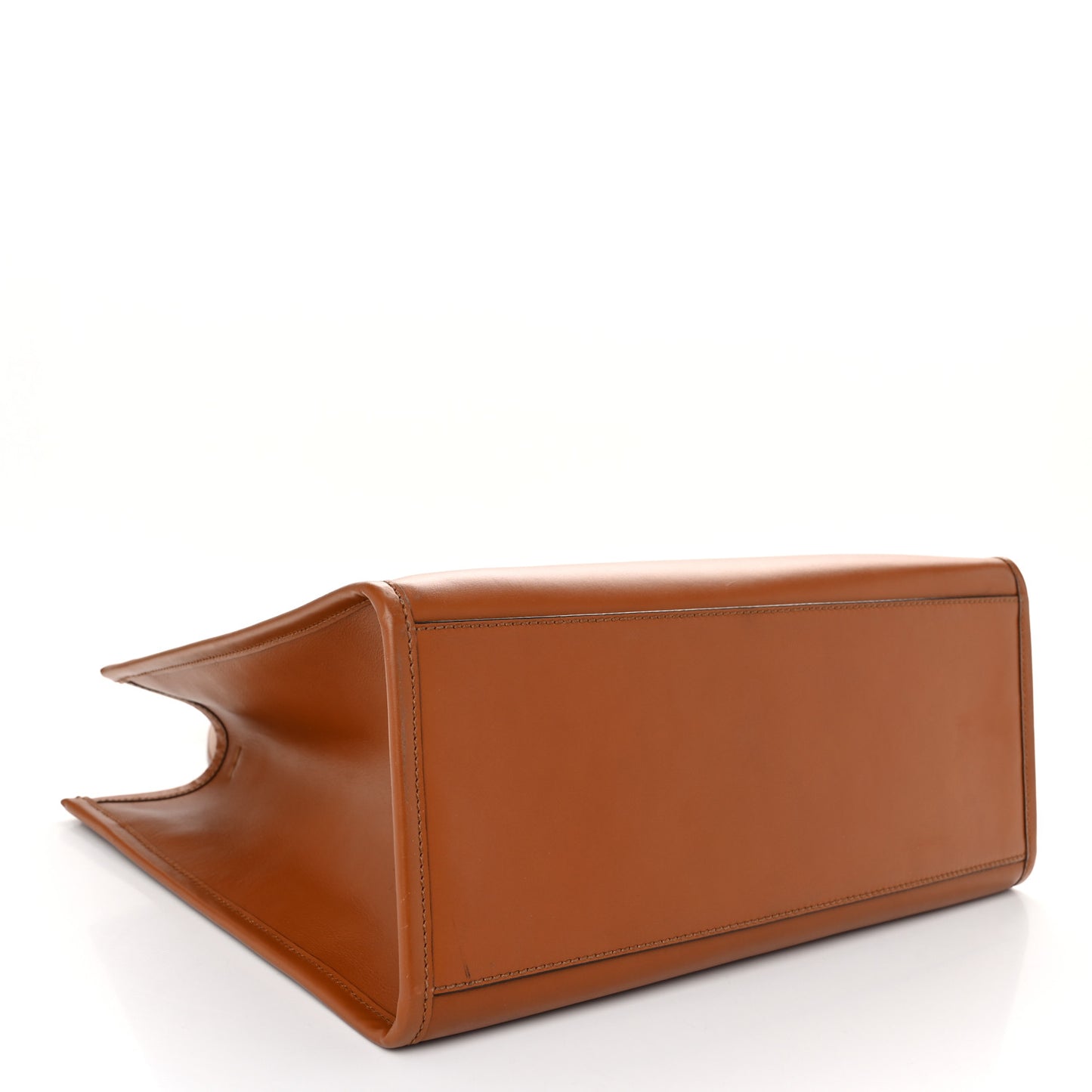 Vitello King Plexiglass Medium Fendi Sunshine Shopper Tote Cuoio