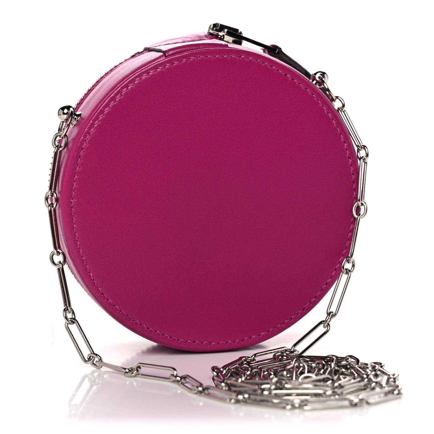 Veau Villandry Micro Rond Rose Pourpre