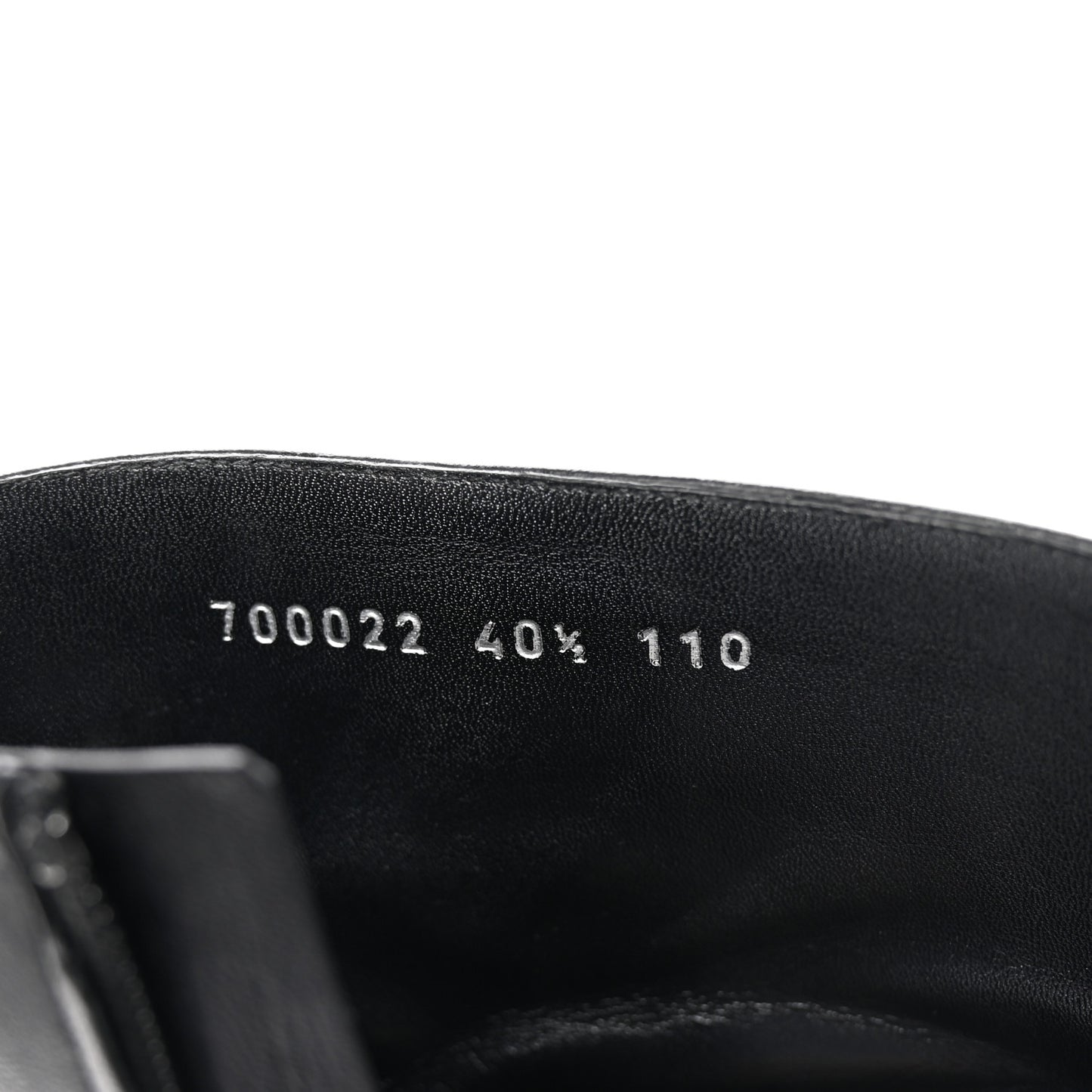 Nappa Square G Ankle Boots 40.5 Black