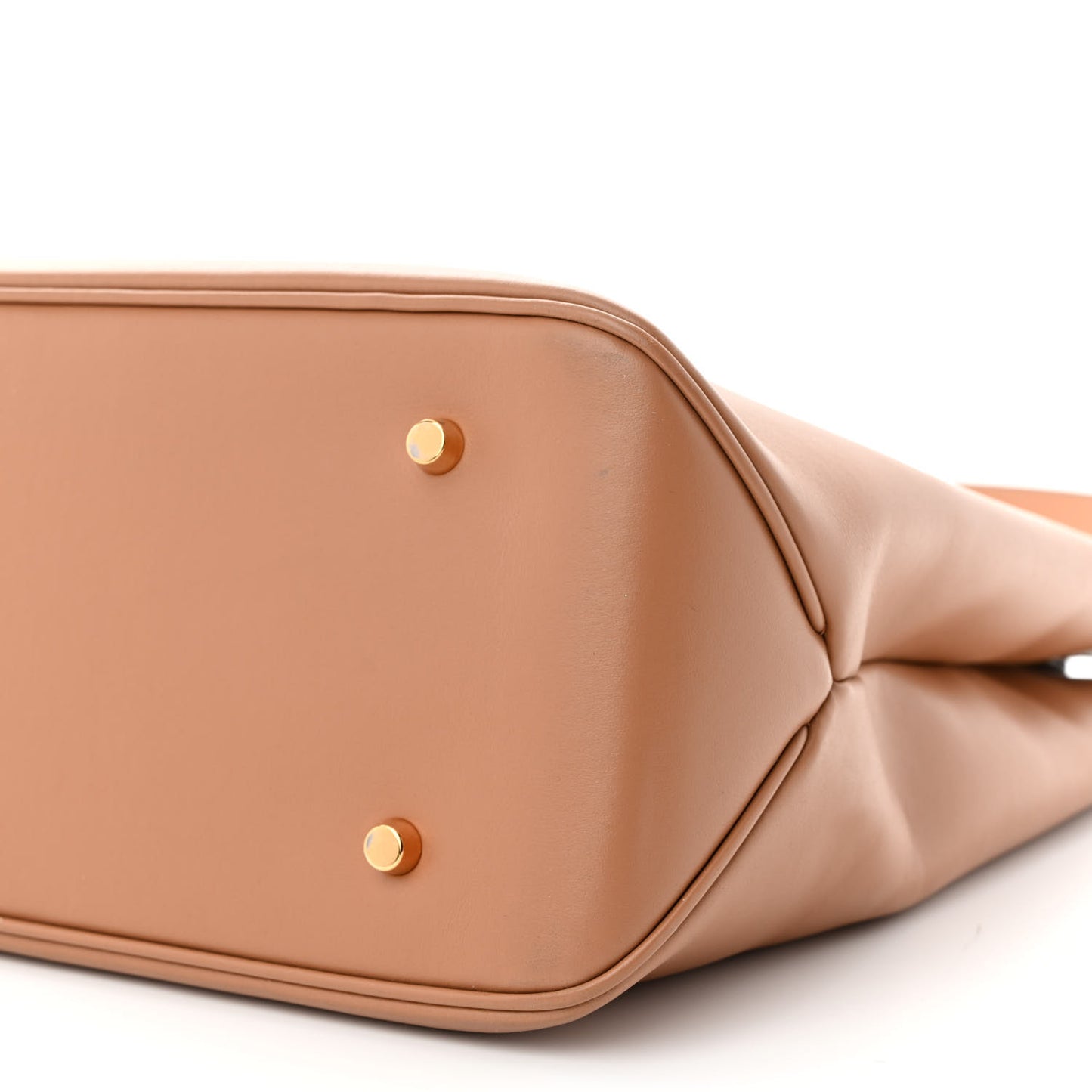 Calfskin Vitello Virtus Hobo Caramel