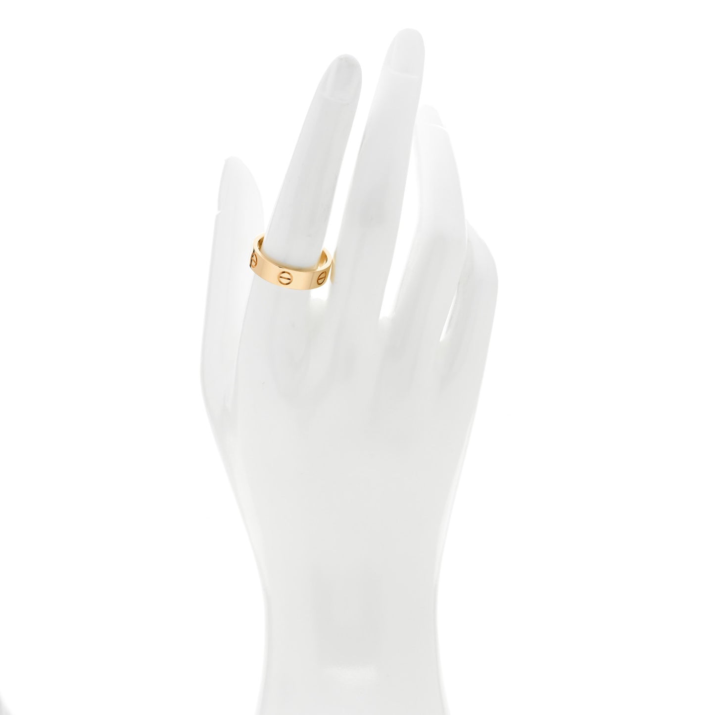 18K Yellow Gold 5.5mm LOVE Ring 59 8.75