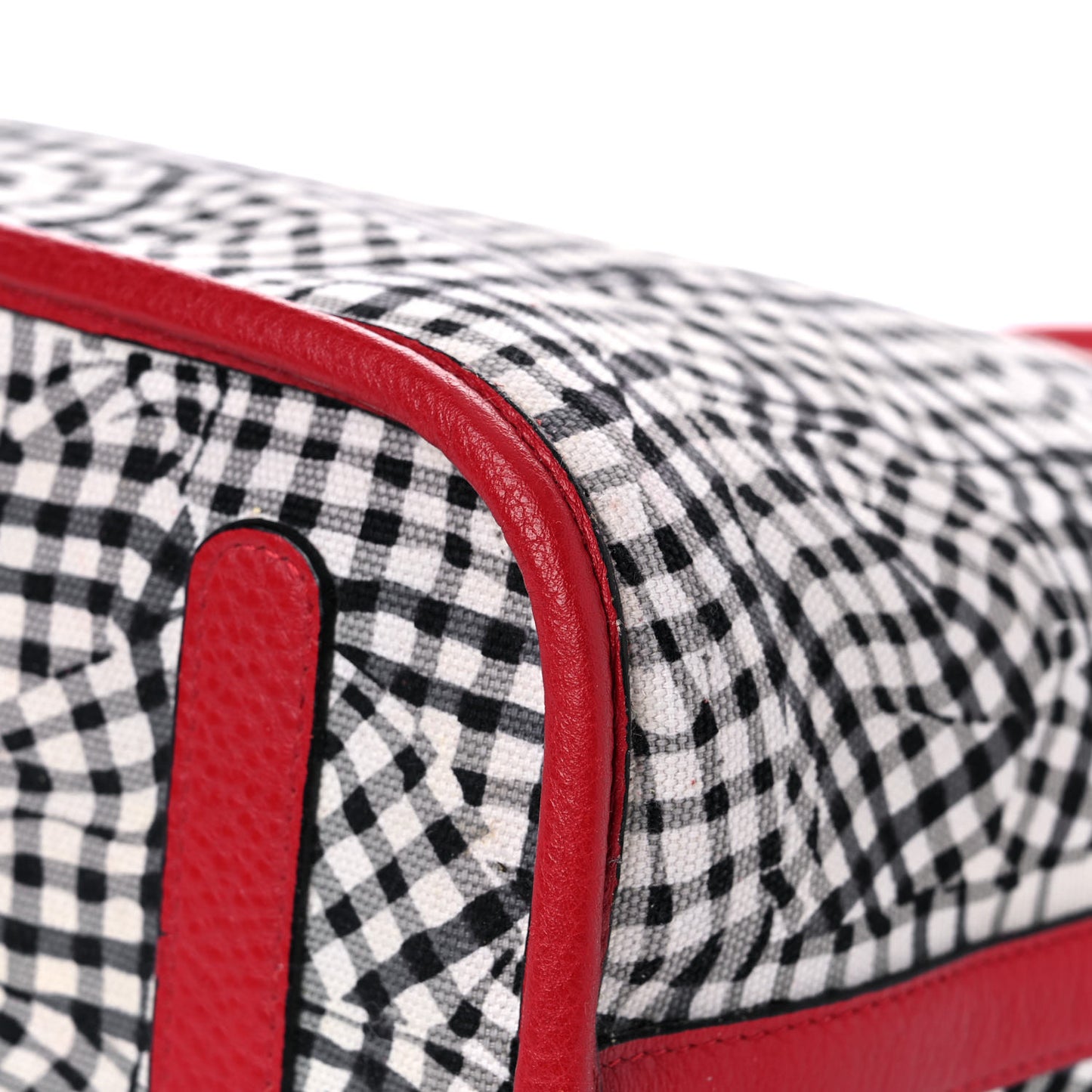 Visetos Medium Liz Reversible Shopper Tote Ruby Red