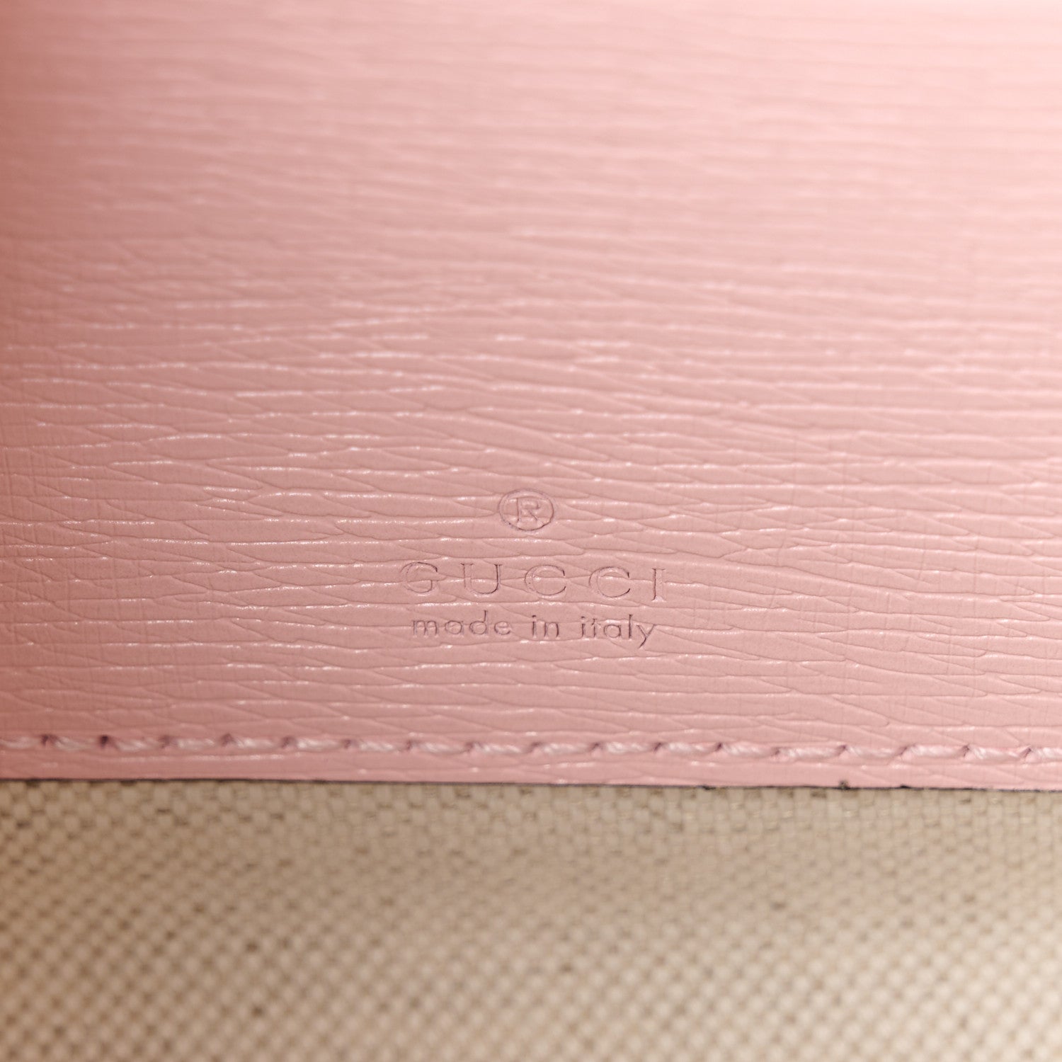 Gucci X PIKARAR Textured Dollar Calfskin Animal Print Mini Ophidia Top Handle Bowler Bag Pink Multicolor 6 of 10