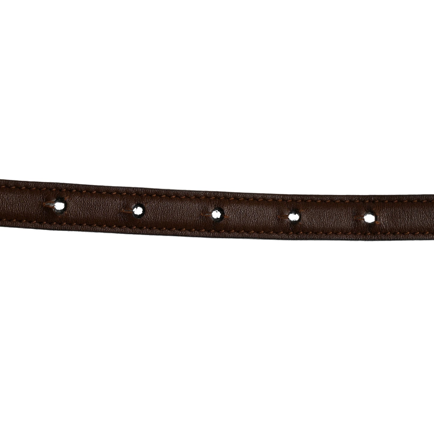 Moon Calfskin Nickel Interlocking G 20mm Belt 70 28 Brown