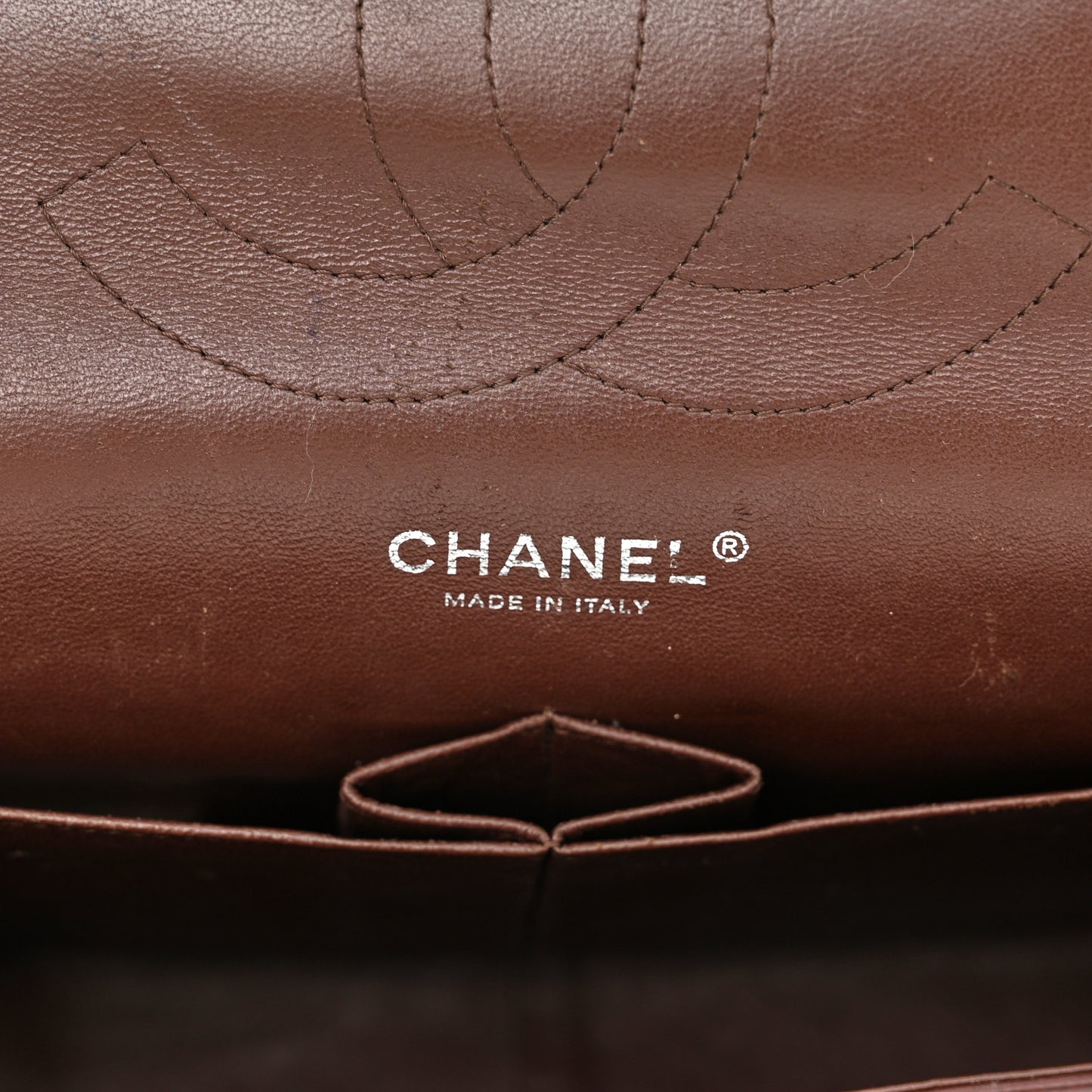 Caviar Quilted Jumbo Double Flap Burgundy
