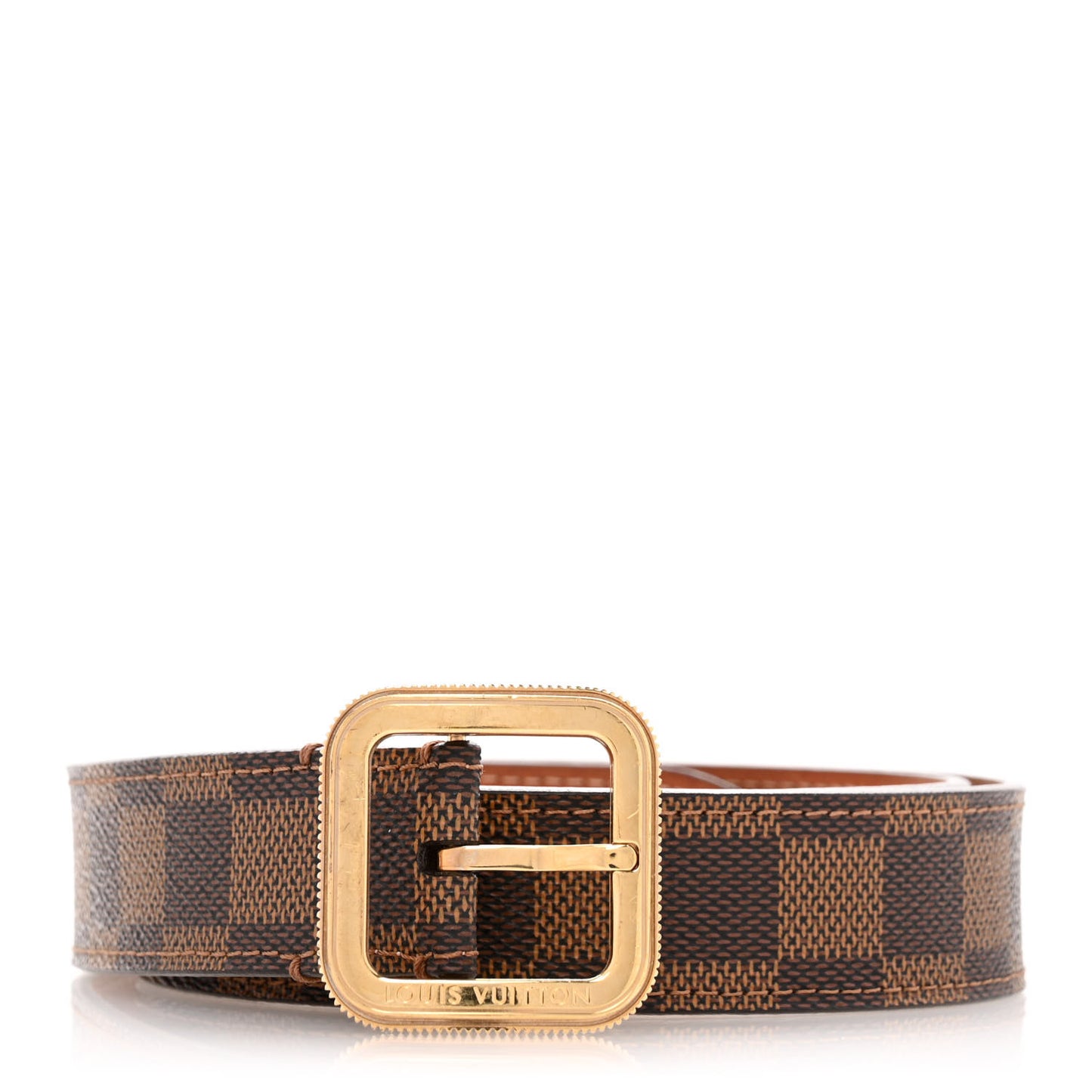 Damier Ebene Tresor Belt 90 36
