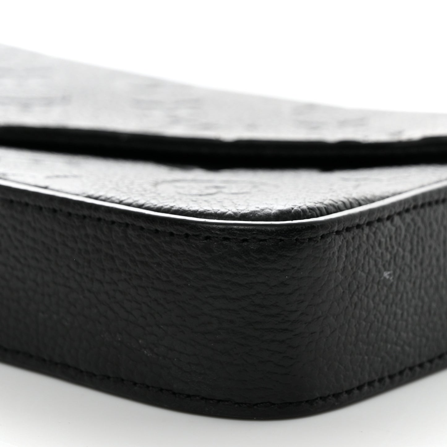 Empreinte Pochette Felicie Chain Wallet Black