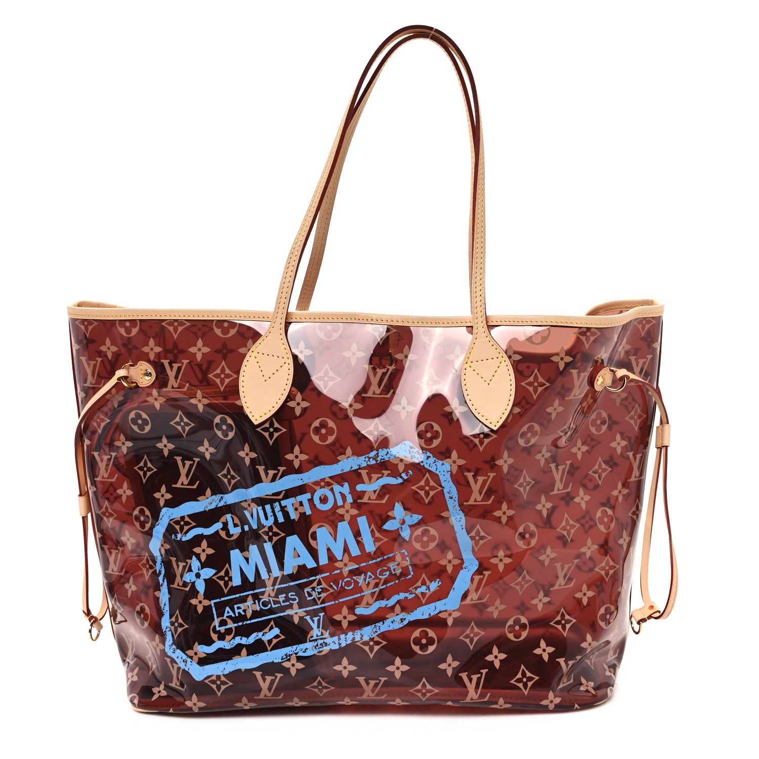 Louis Vuitton Vinyl Monogram Miami Neverfull GM 1646758 – FASHIONPHILE