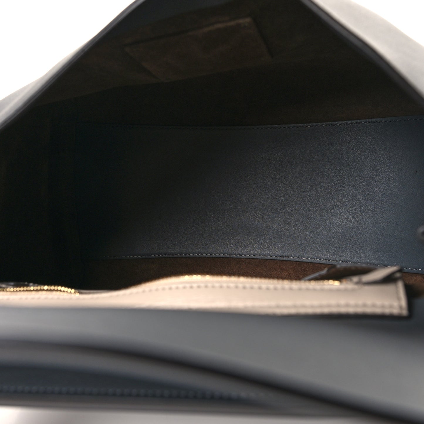 Calfskin Medium Mystic Shoulder Bag Storm Grey