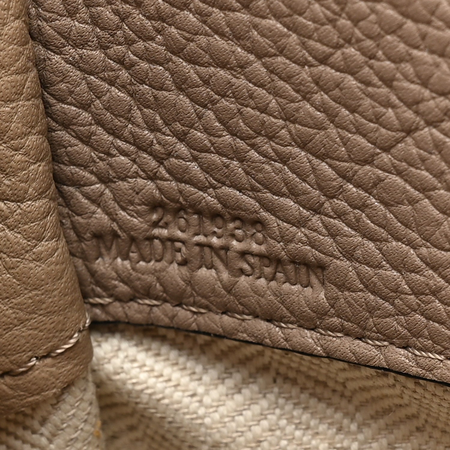 Loewe Calfskin Small Hammock Shoulder Bag Sand Mink 7 of 9