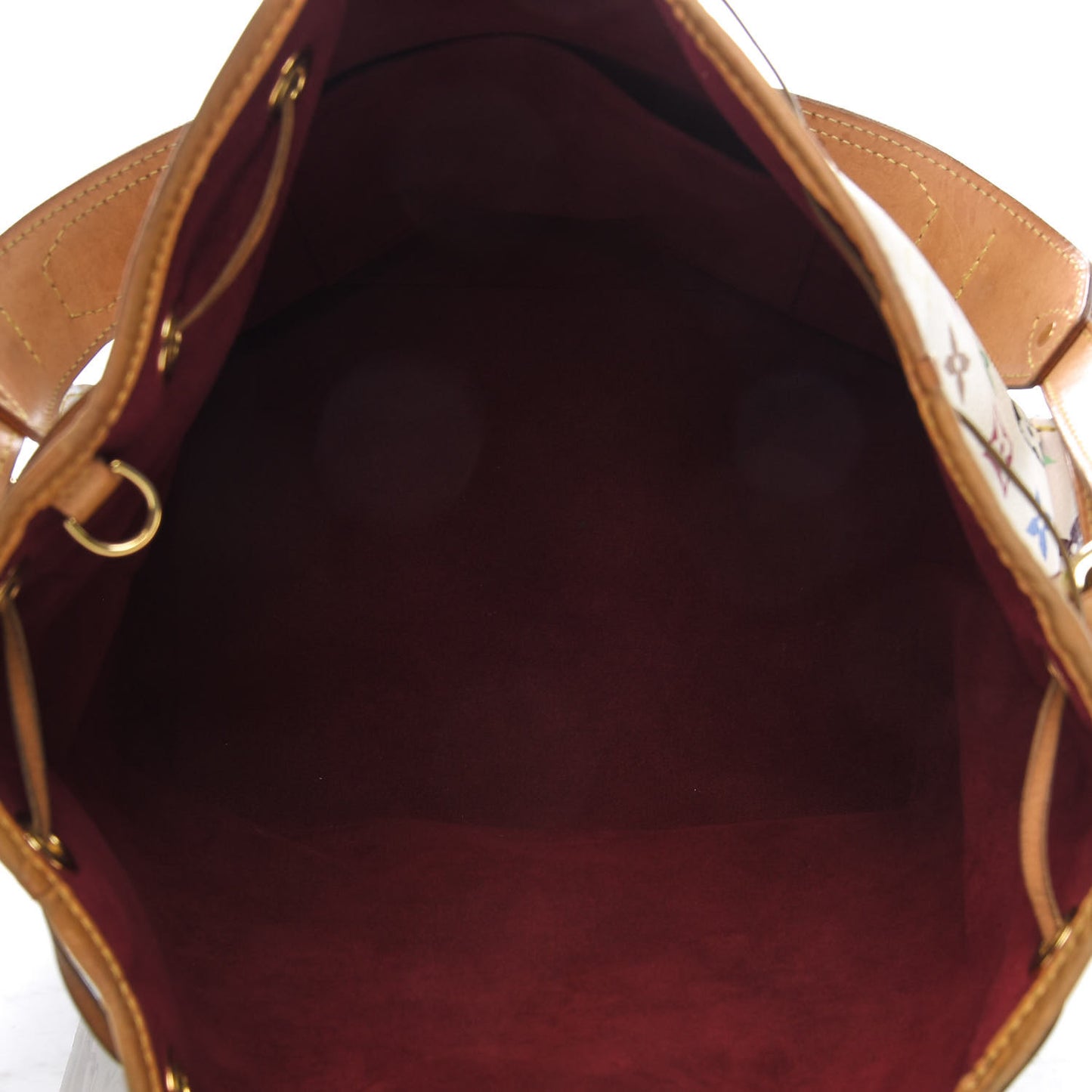 Monogram Multicolor Petit Noe White
