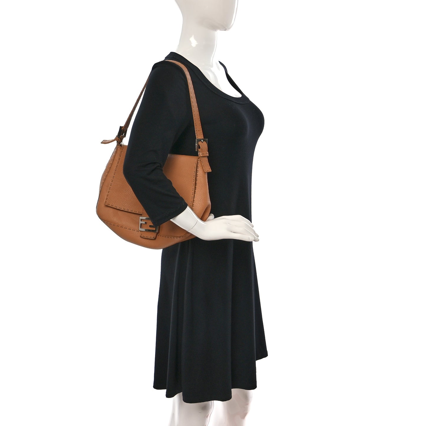 Calfskin Romano Selleria Mama Baguette Saddler