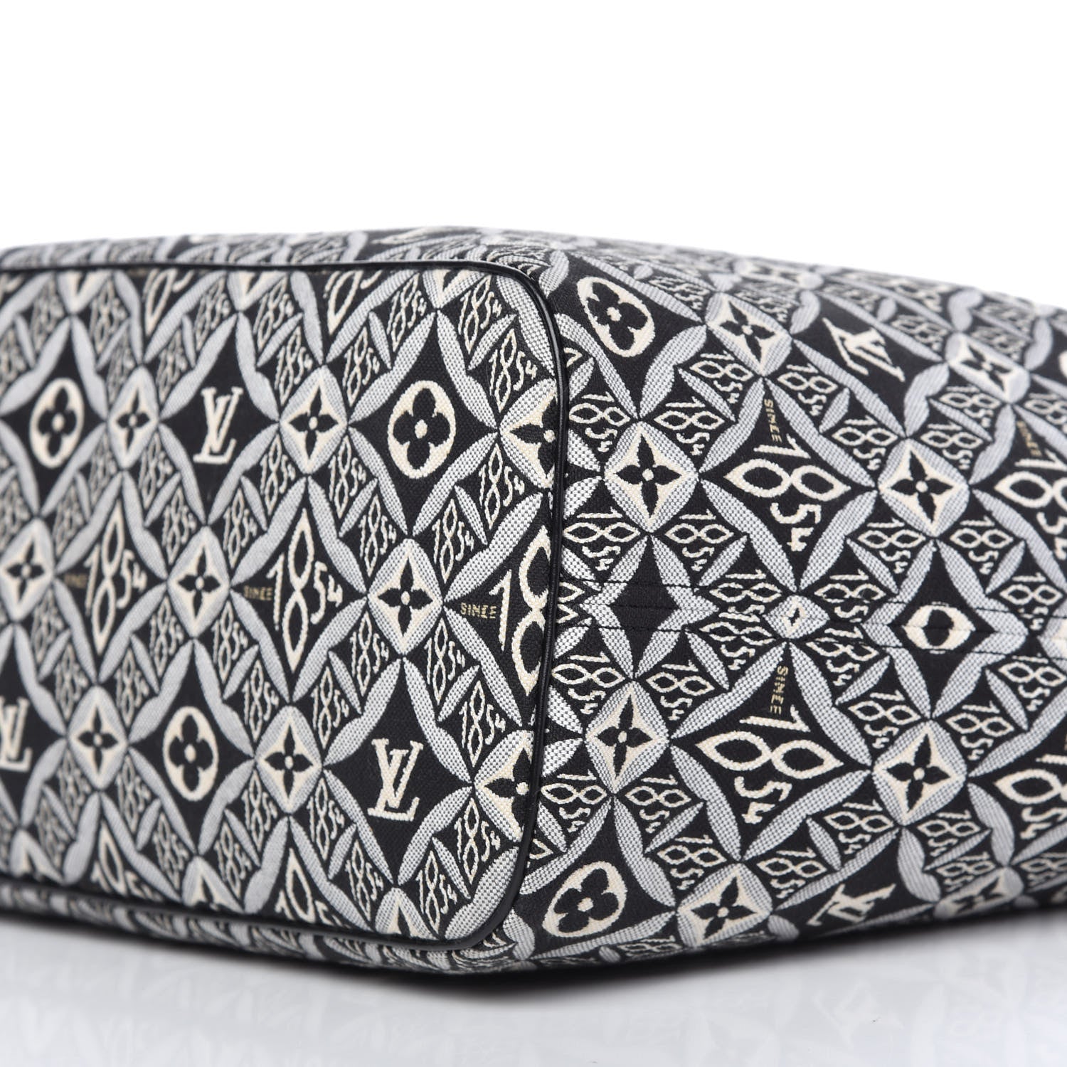 Louis Vuitton Jacquard Since 1854 Neverfull MM Grey 7 of 10