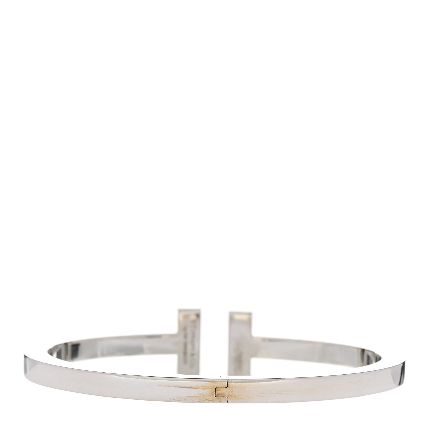 Tiffany Sterling Silver T Square Bracelet 2 of 4