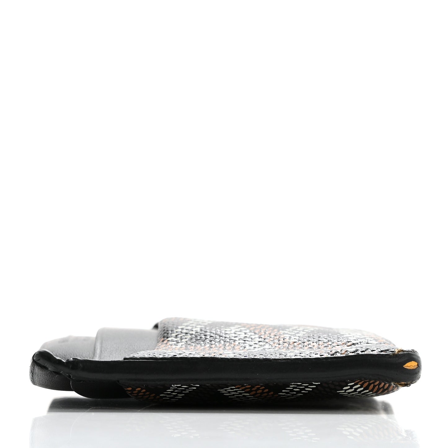 Goyardine Saint Sulpice Card Holder Black