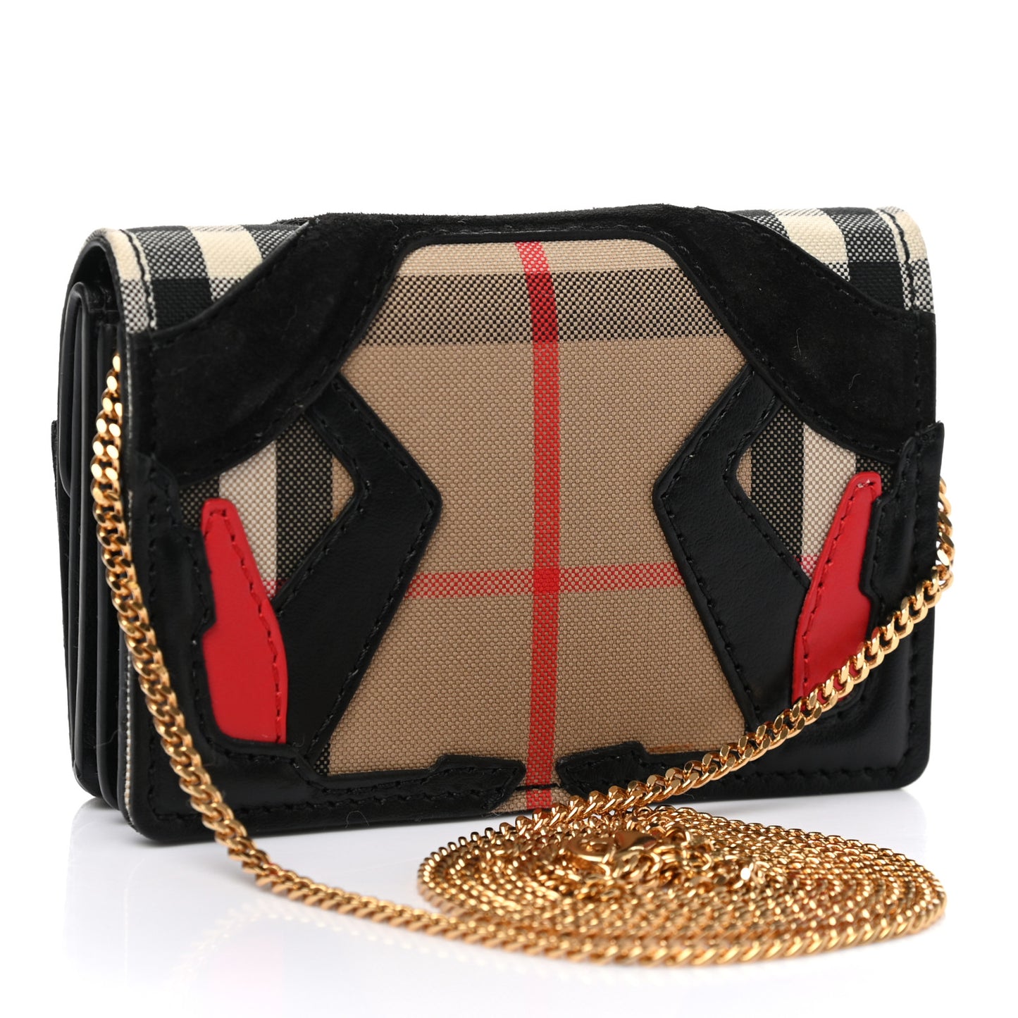 Card Case On Chain Black