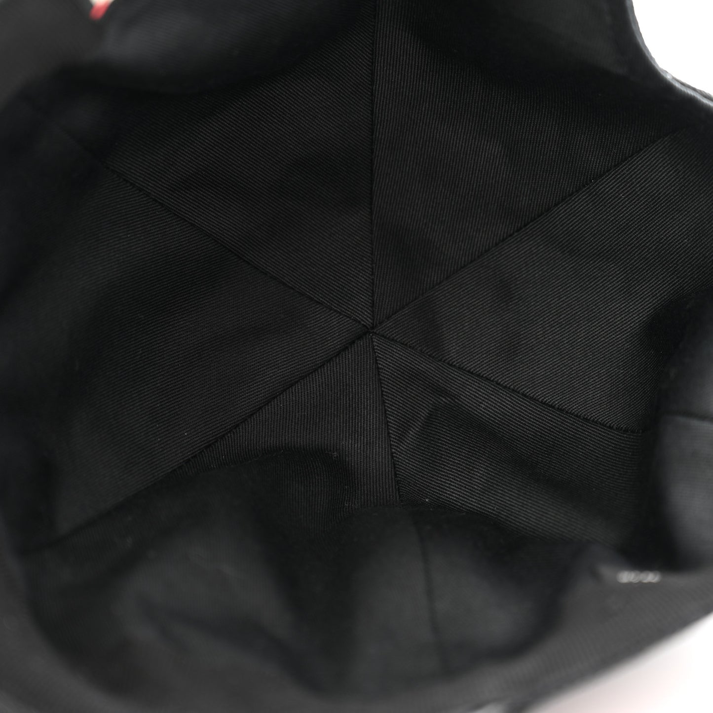 Monogram Web Baseball Hat M Black