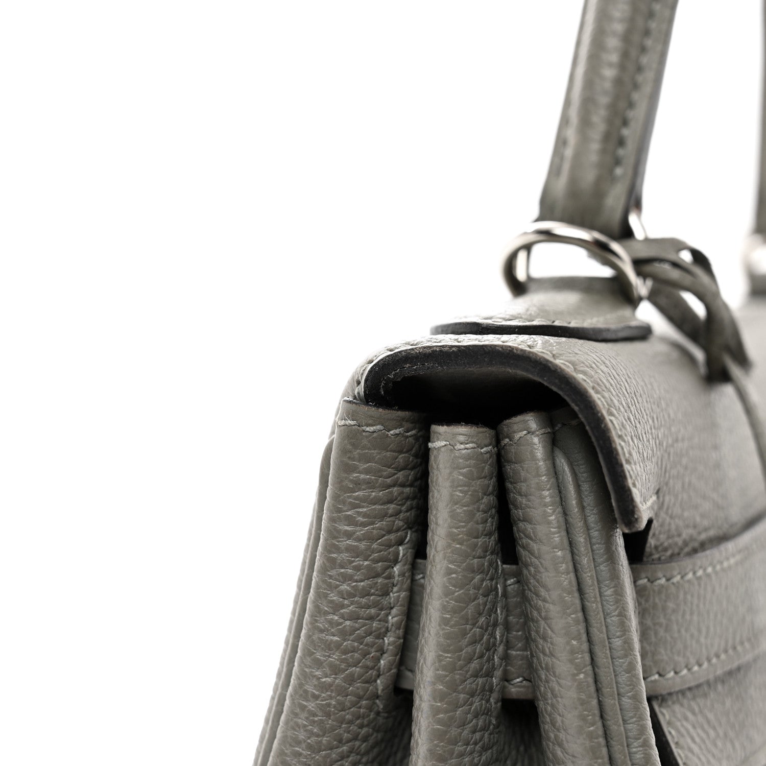 Hermes Togo Kelly Retourne 28 Gris Mouette 13 of 16