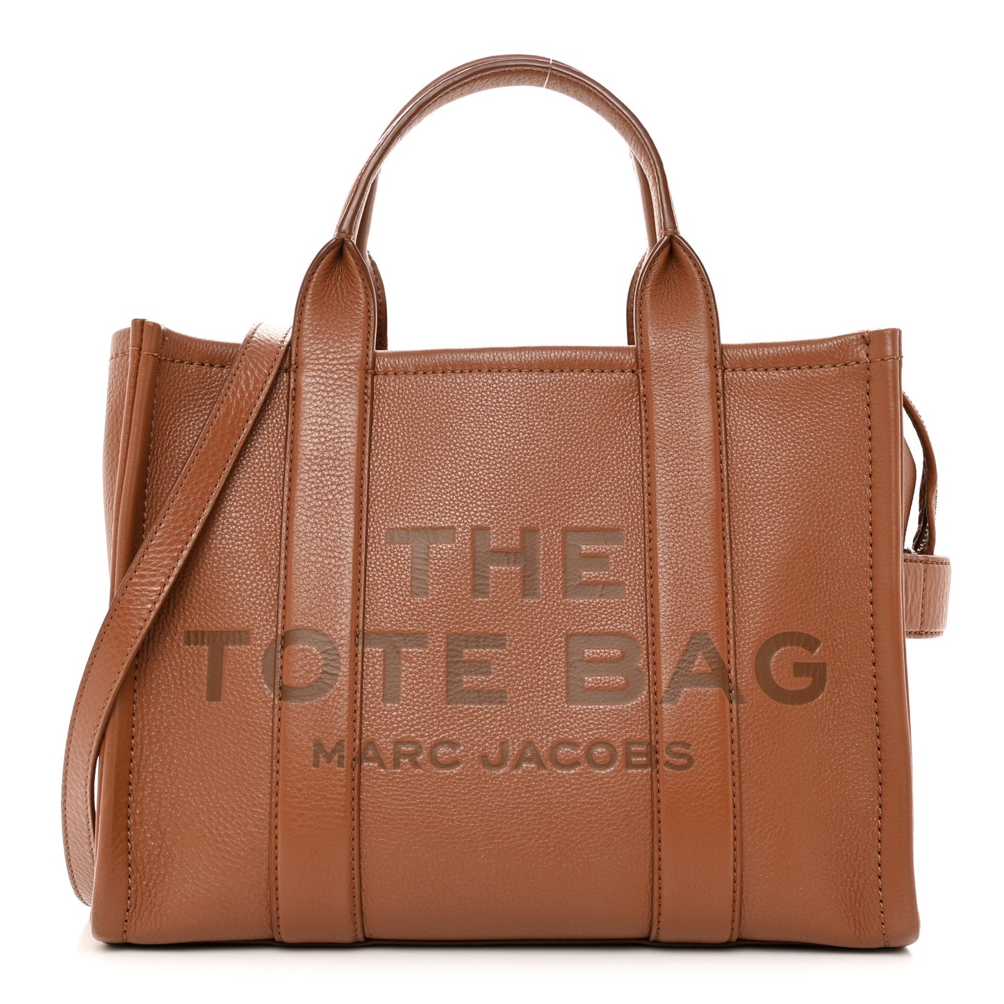 Grained Calfskin Medium The Tote Bag Argan Oil
