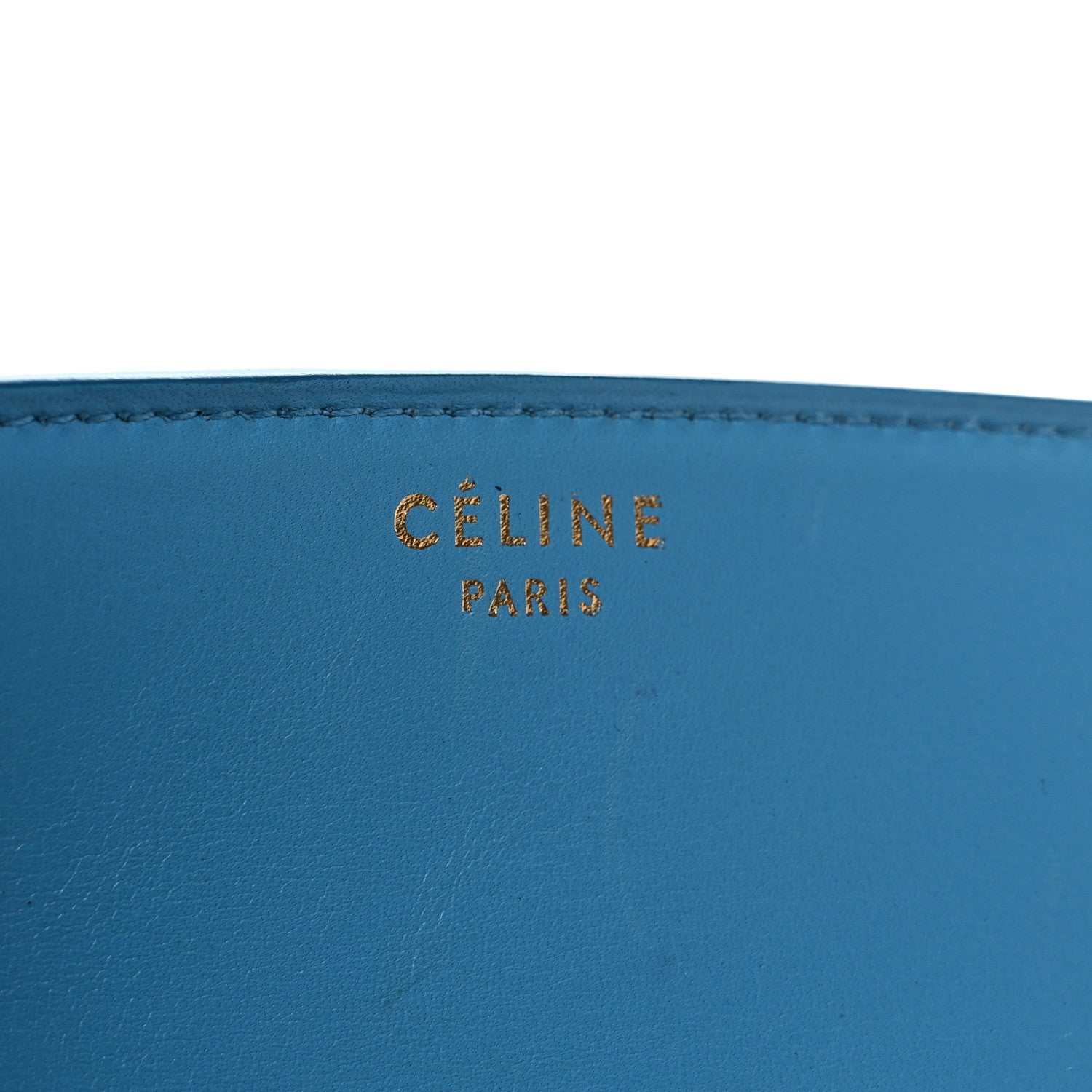 Celine Box Calfskin Medium Classic Box Flap Bag Blue 6 of 11
