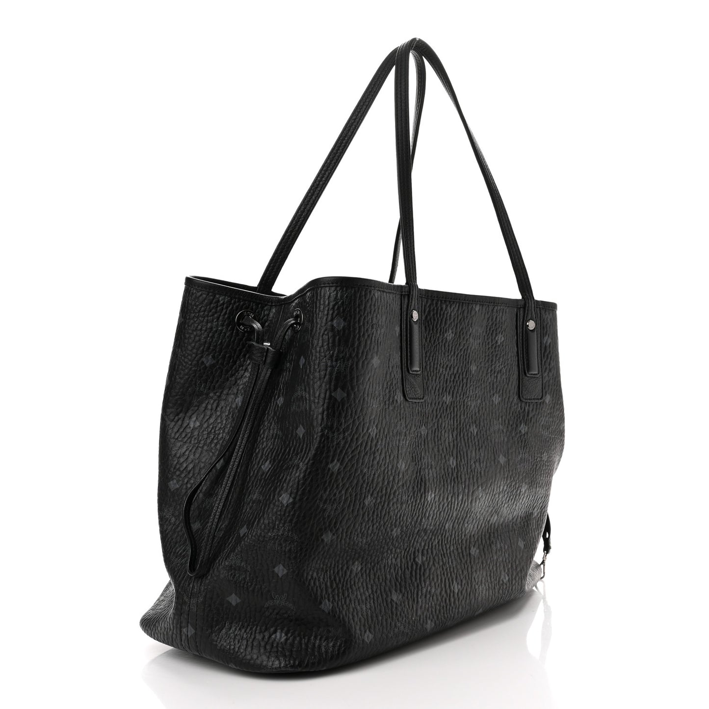 Visetos Large Liz Reversible Shopper Tote Black