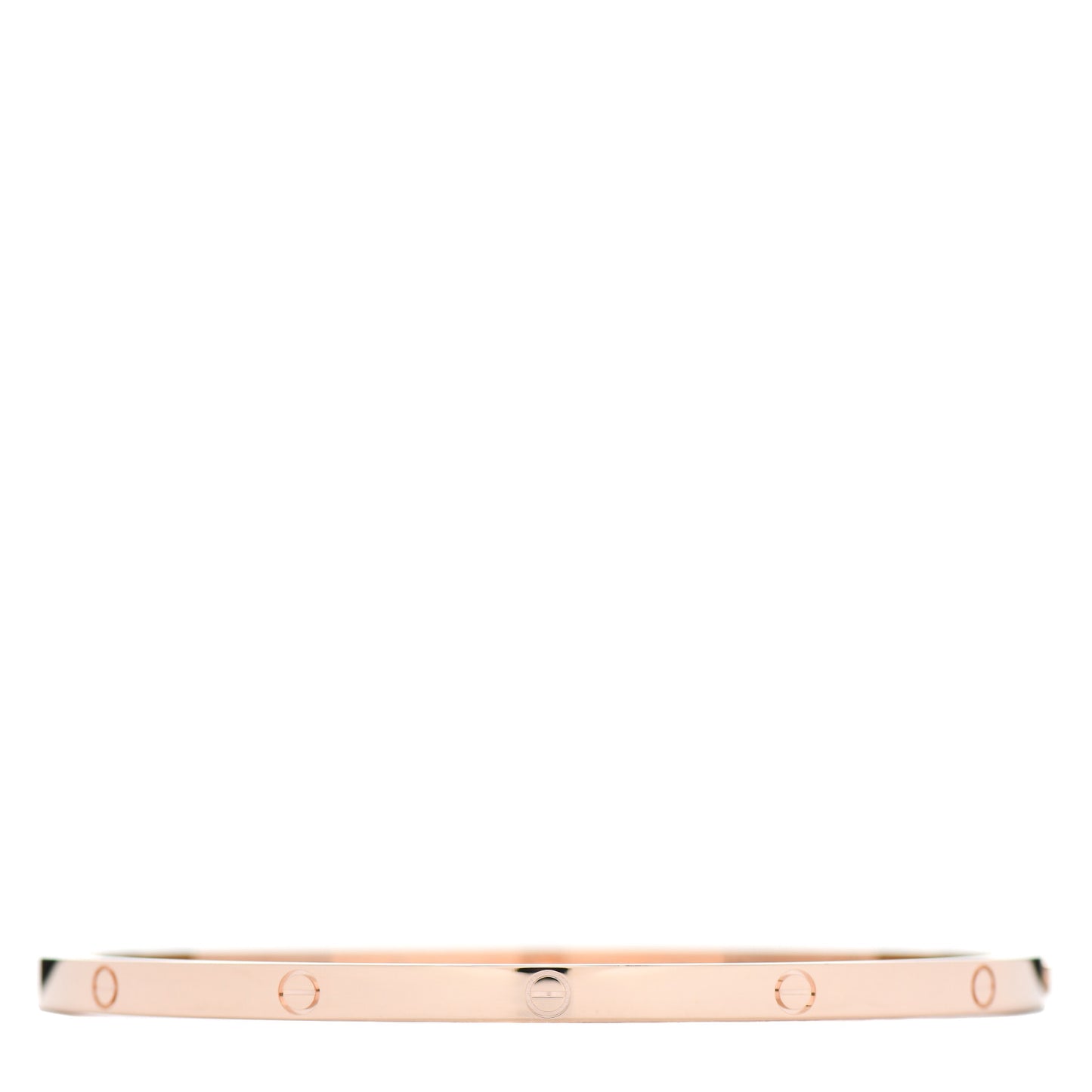 18K Pink Gold Small LOVE Bracelet 19