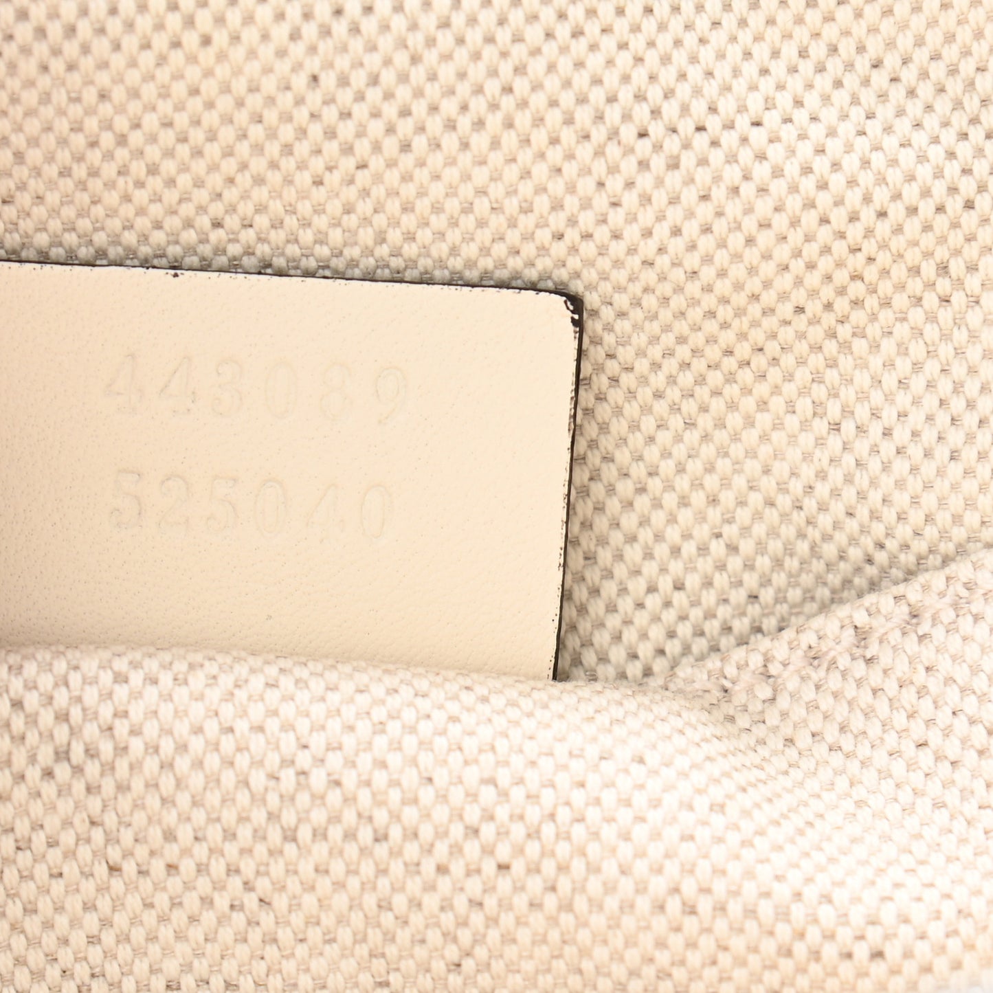 Canvas Herbarium Print Ribbon Top Handle Bag Blue