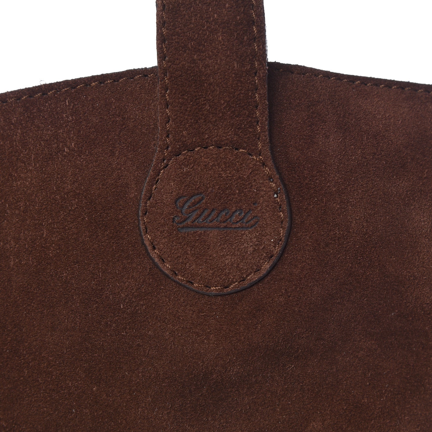 Gucci Suede Knee High Boots 40.5 Moro 7 of 9