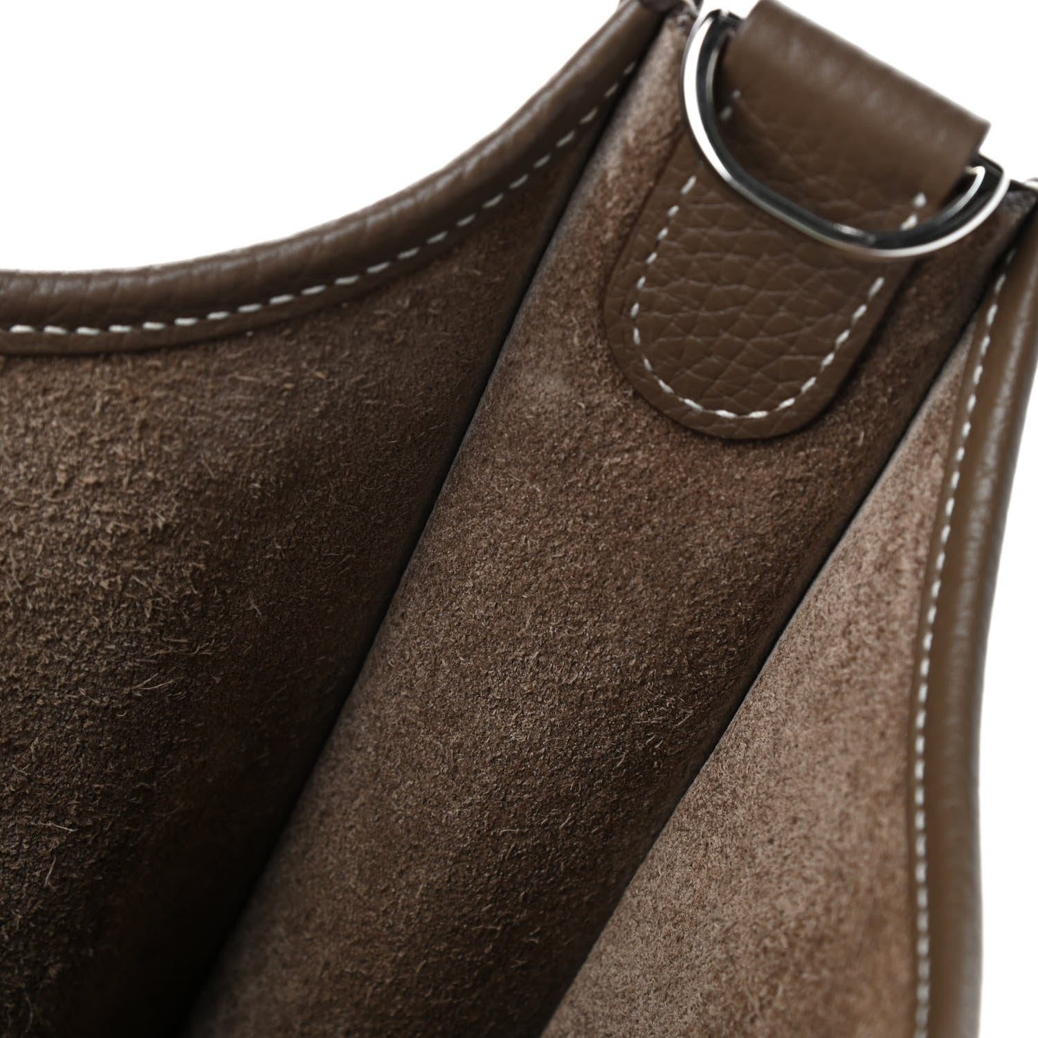 Hermes Taurillon Clemence Evelyne III PM Etoupe 8 of 10