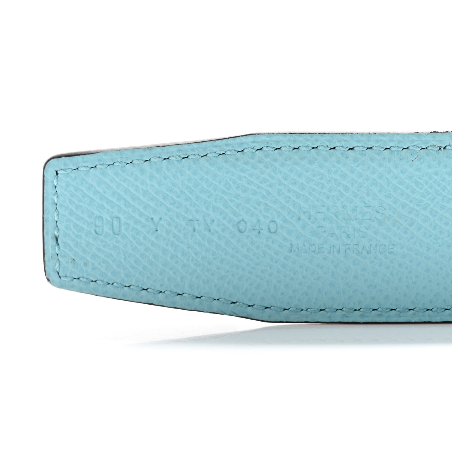 Epsom 32mm H Belt 90 36 Bleu Atoll Bleu Indigo