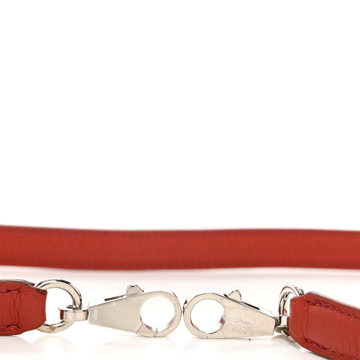 Taurillon Clemence Kelly Shoulder Strap Rouge Venetian