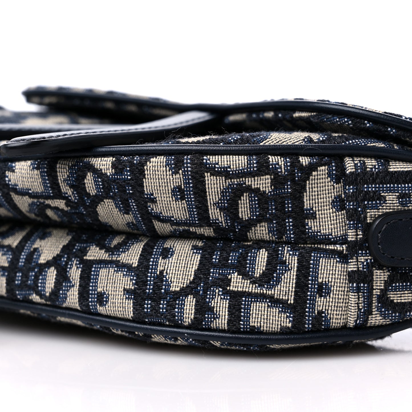 Oblique Mini Saddle Bag Blue