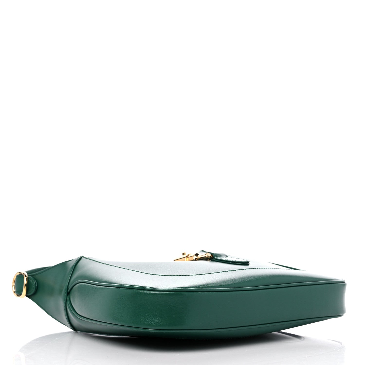 Gucci Boarded Dyana Lux Calfskin Small Jackie 1961 Hobo Emerald 4 of 10