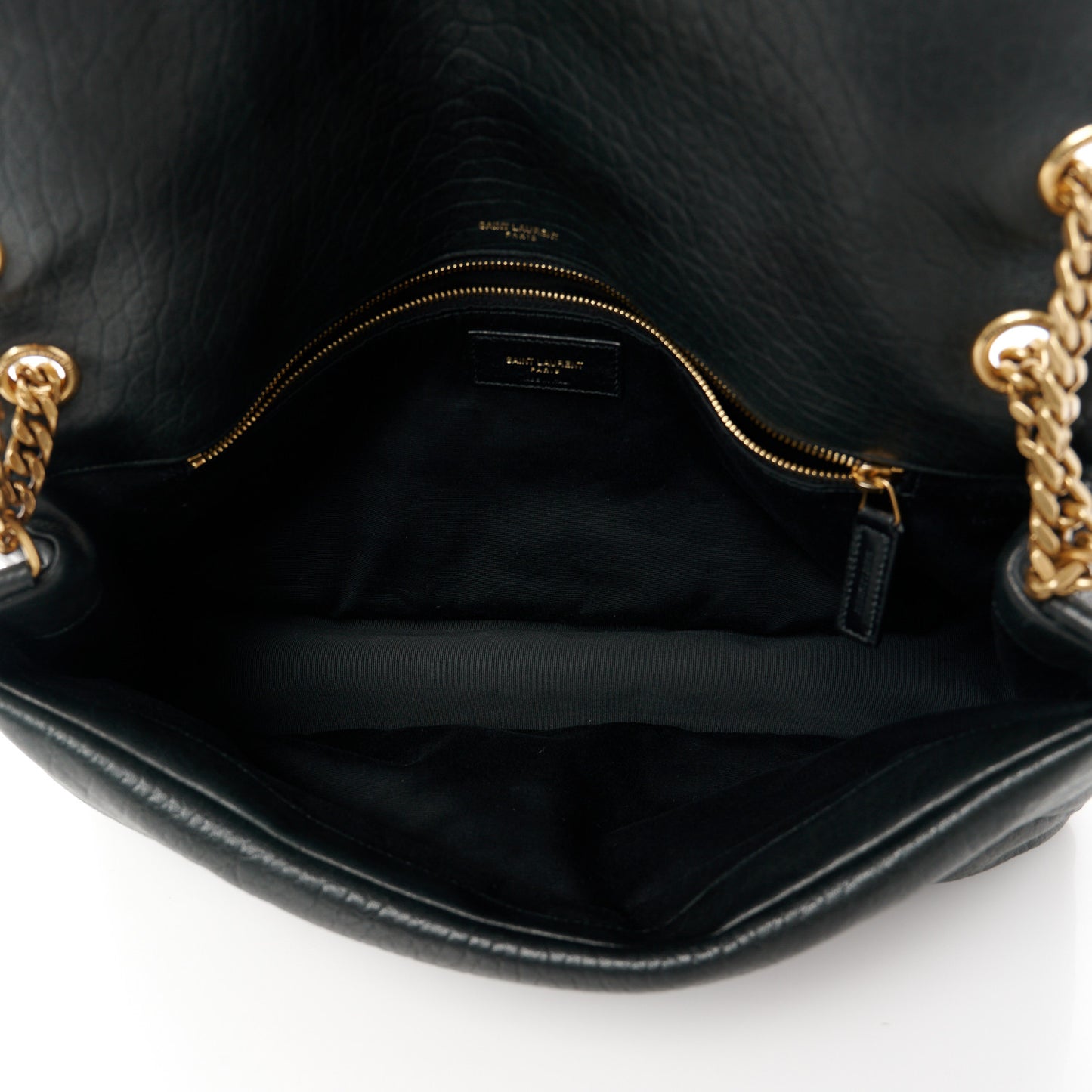 Grained Lambskin Large Calypso Black