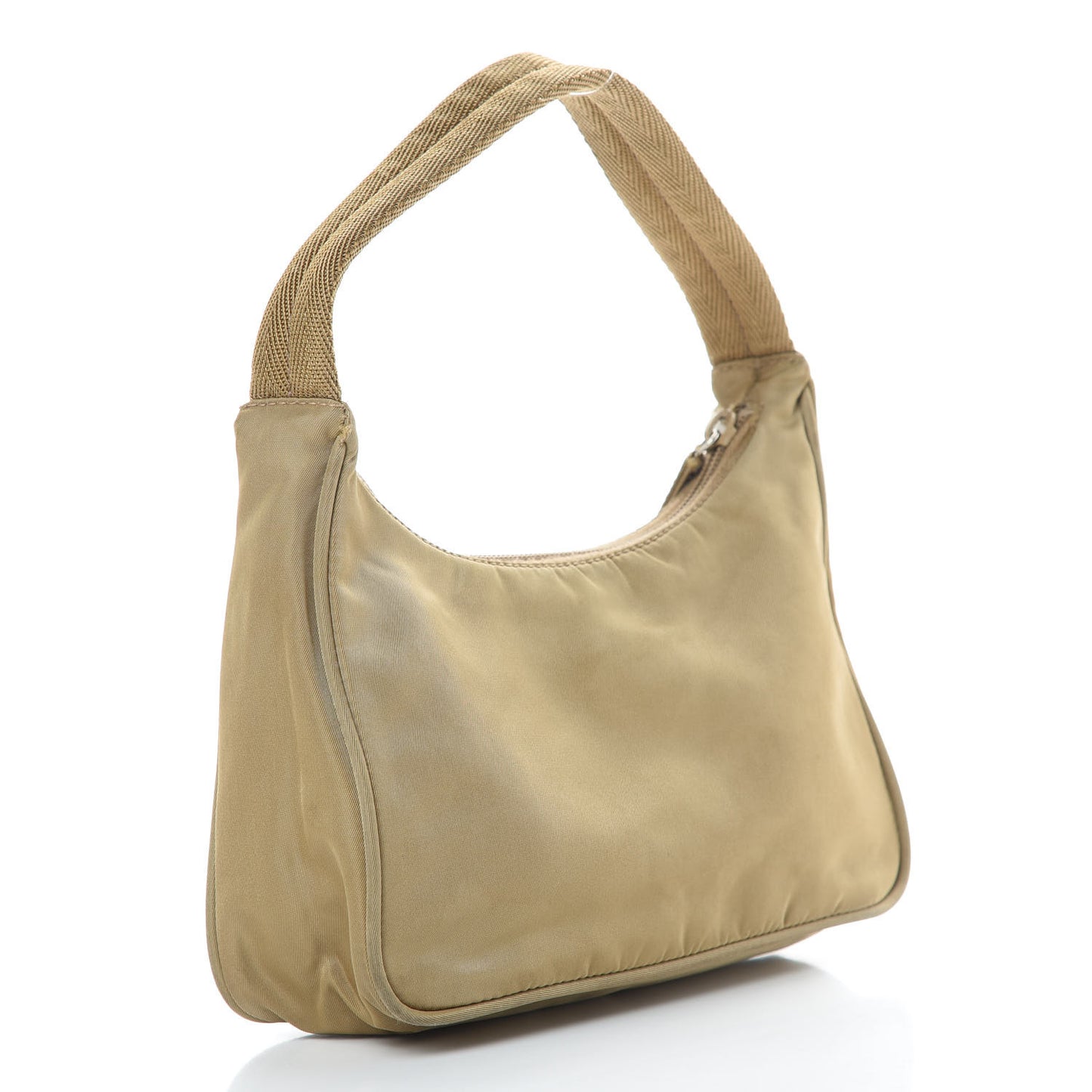Tessuto Nylon Sport Shoulder Bag Sabbia