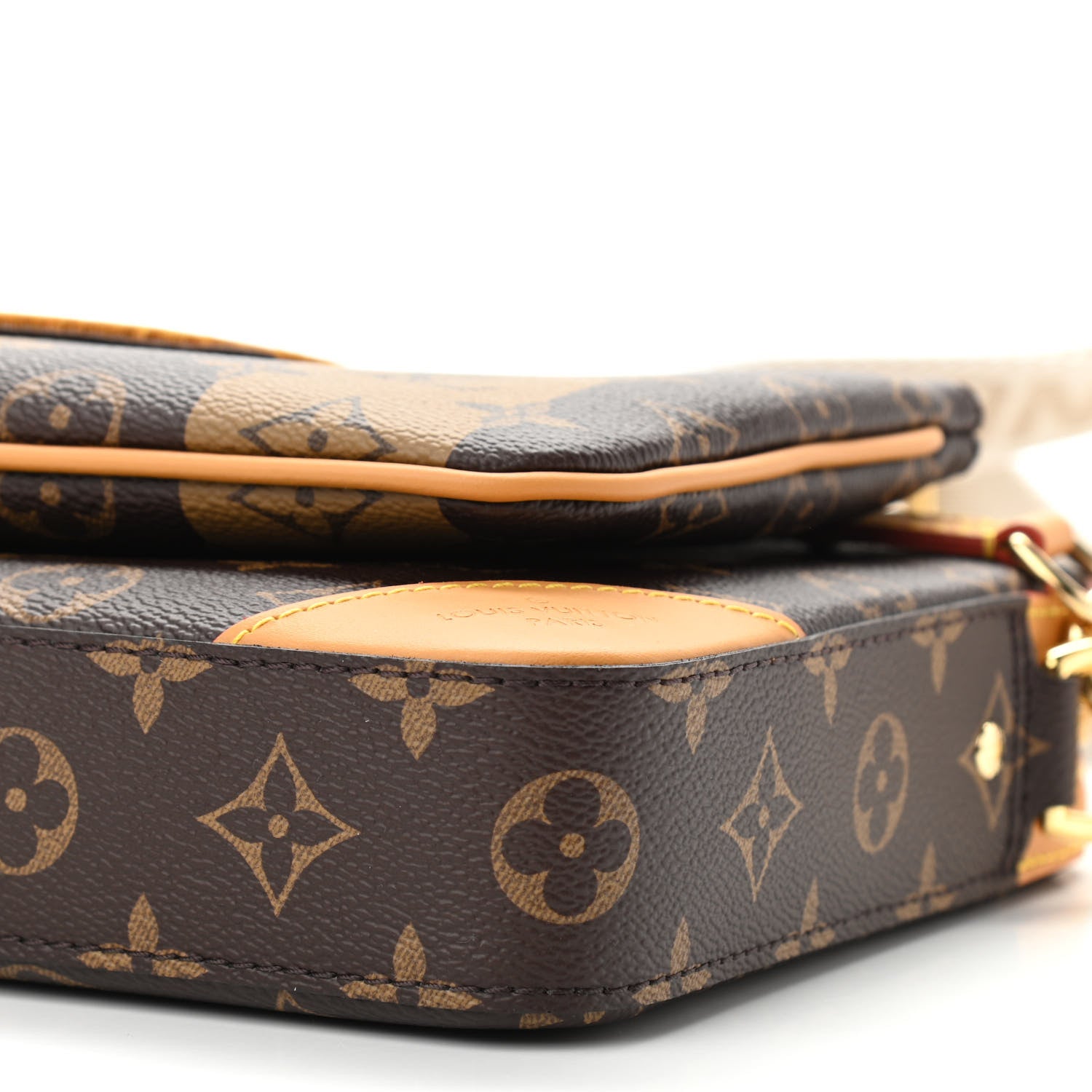 Louis Vuitton X NIGO Reverse Monogram Stripes Trio Messenger 9 of 10