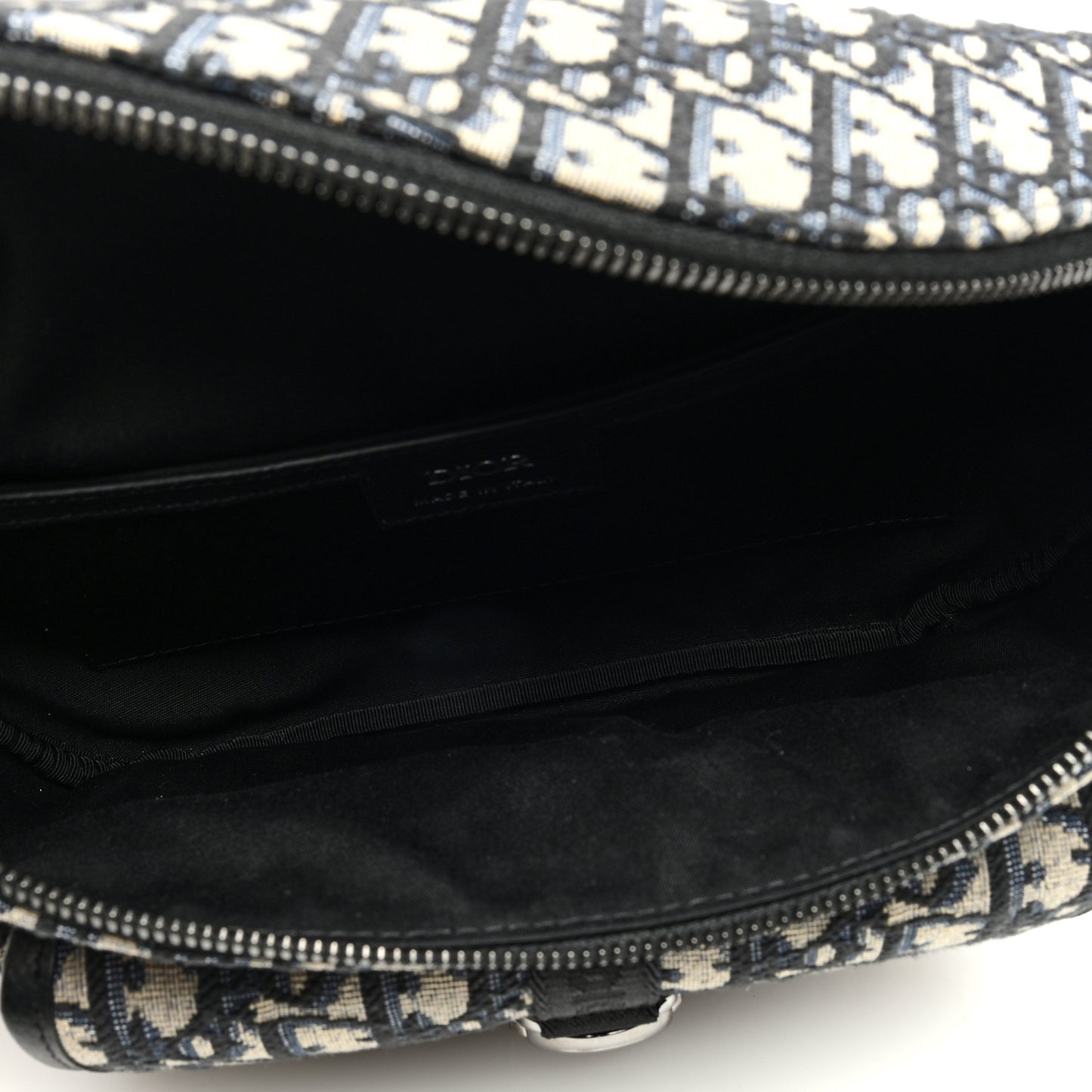 Oblique Dior 8 Belt Bag Beige Black