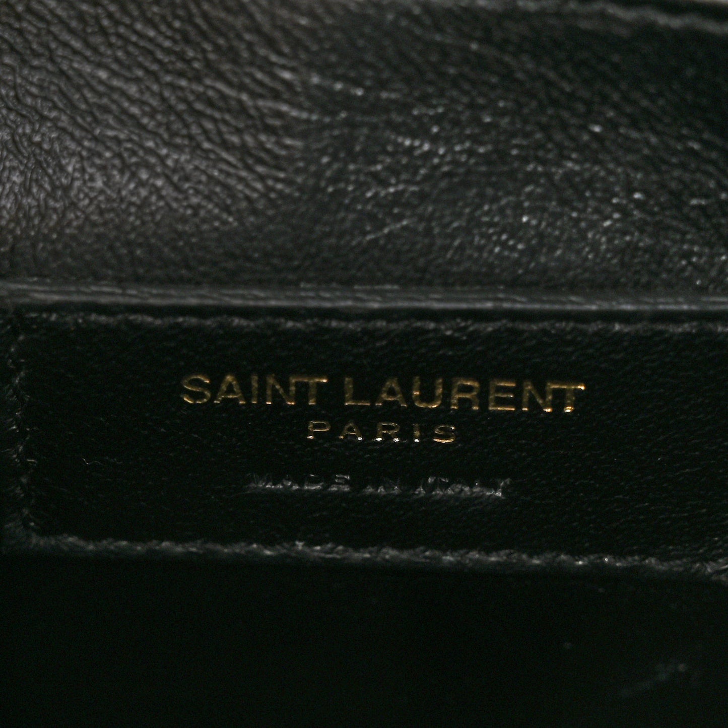Grained Calfskin Nano Sac De Jour Black