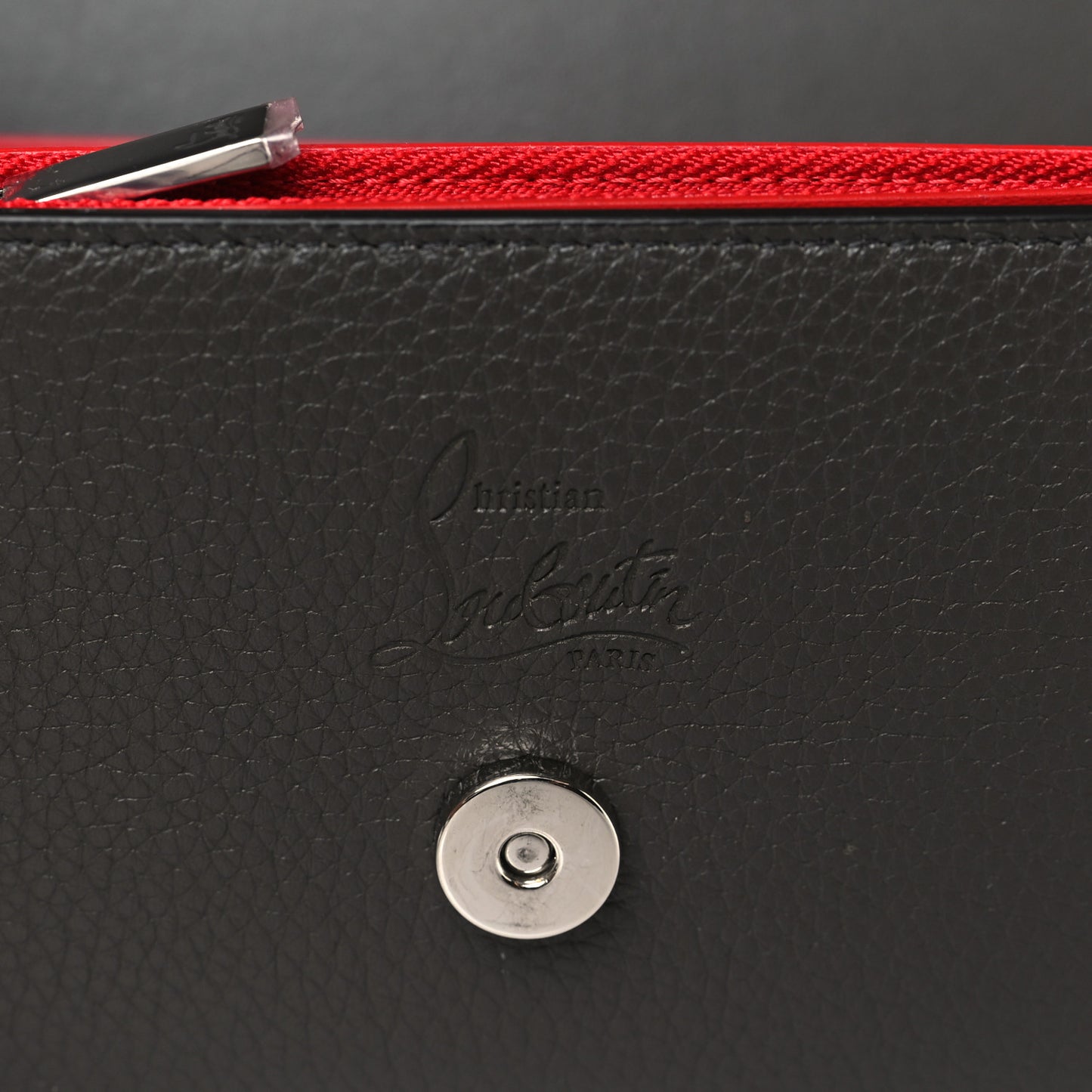 Calfskin Spikes Loubinthesky Paloma Wallet On Chain Rocket