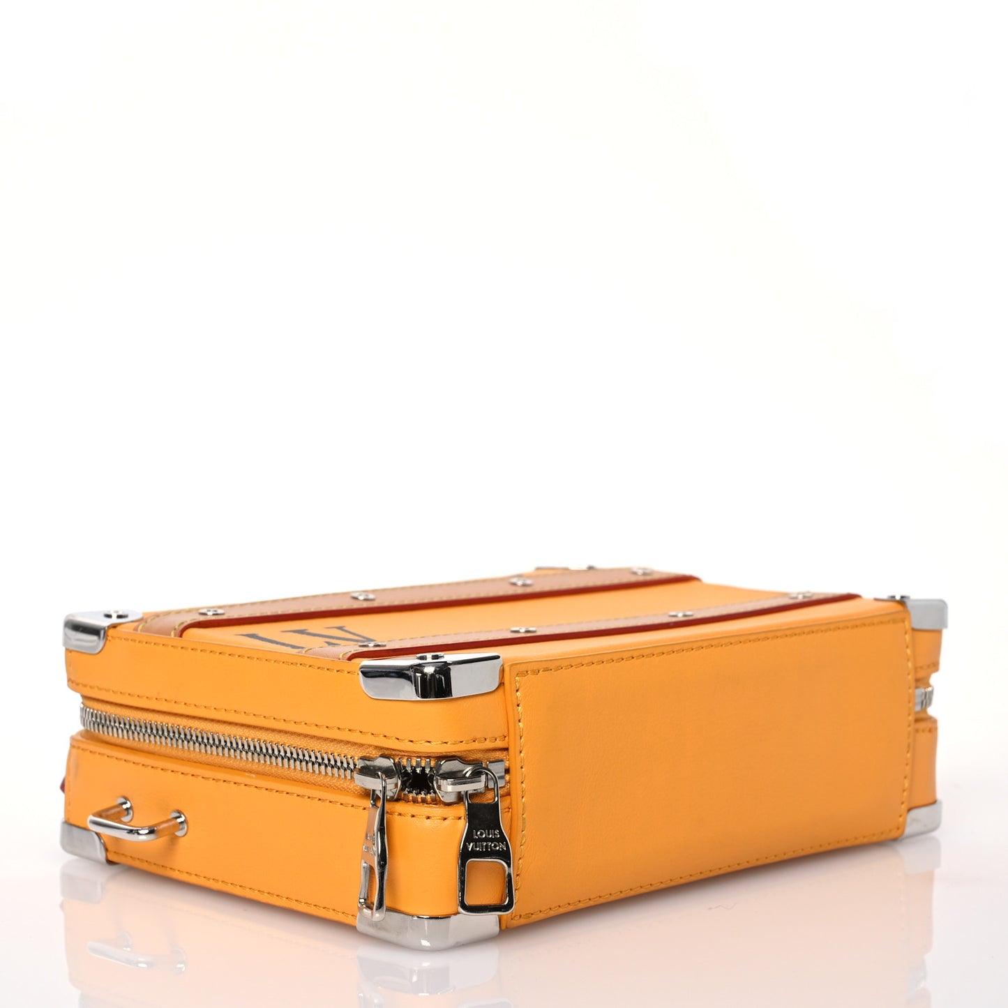 Calfskin Soft Trunk Saffron