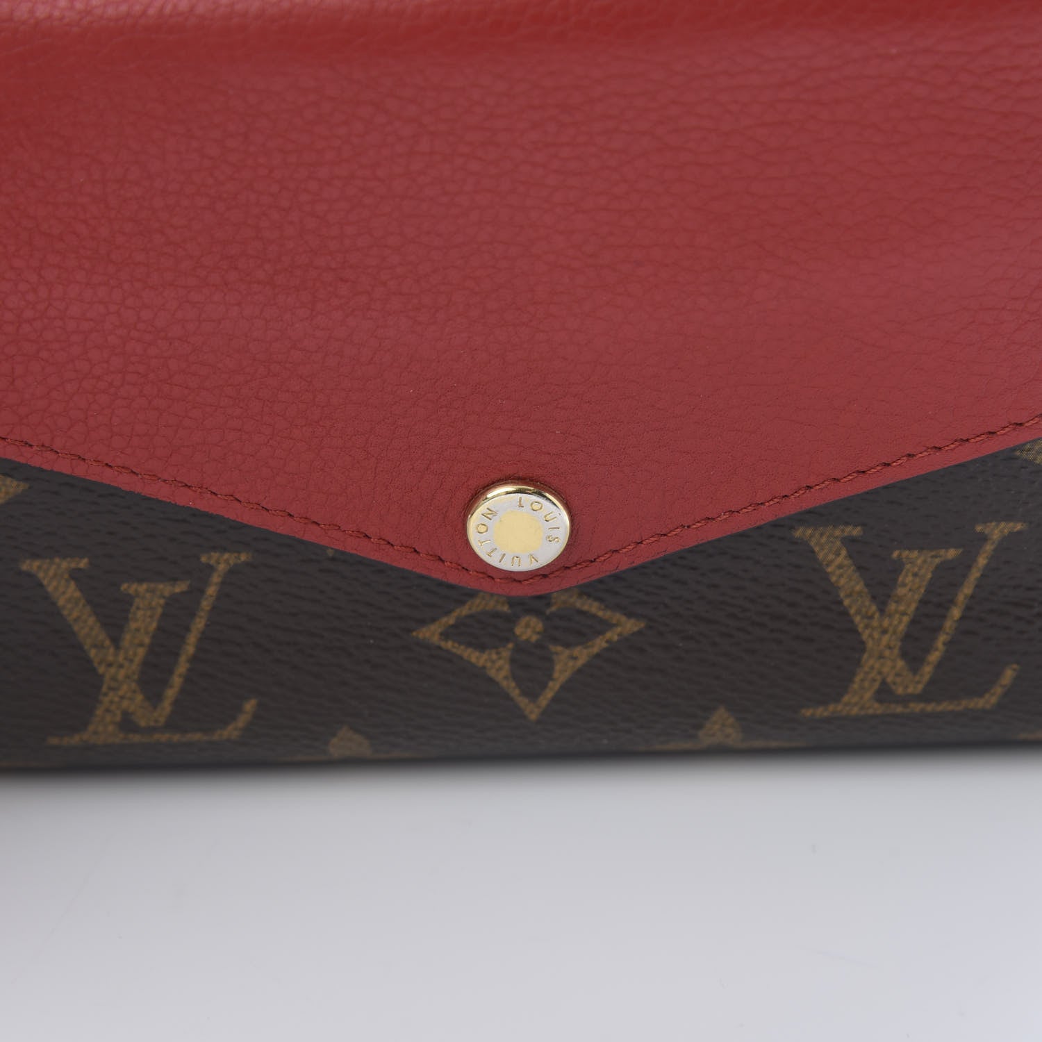Louis Vuitton Monogram Pallas Compact Wallet Cherry 14 of 15