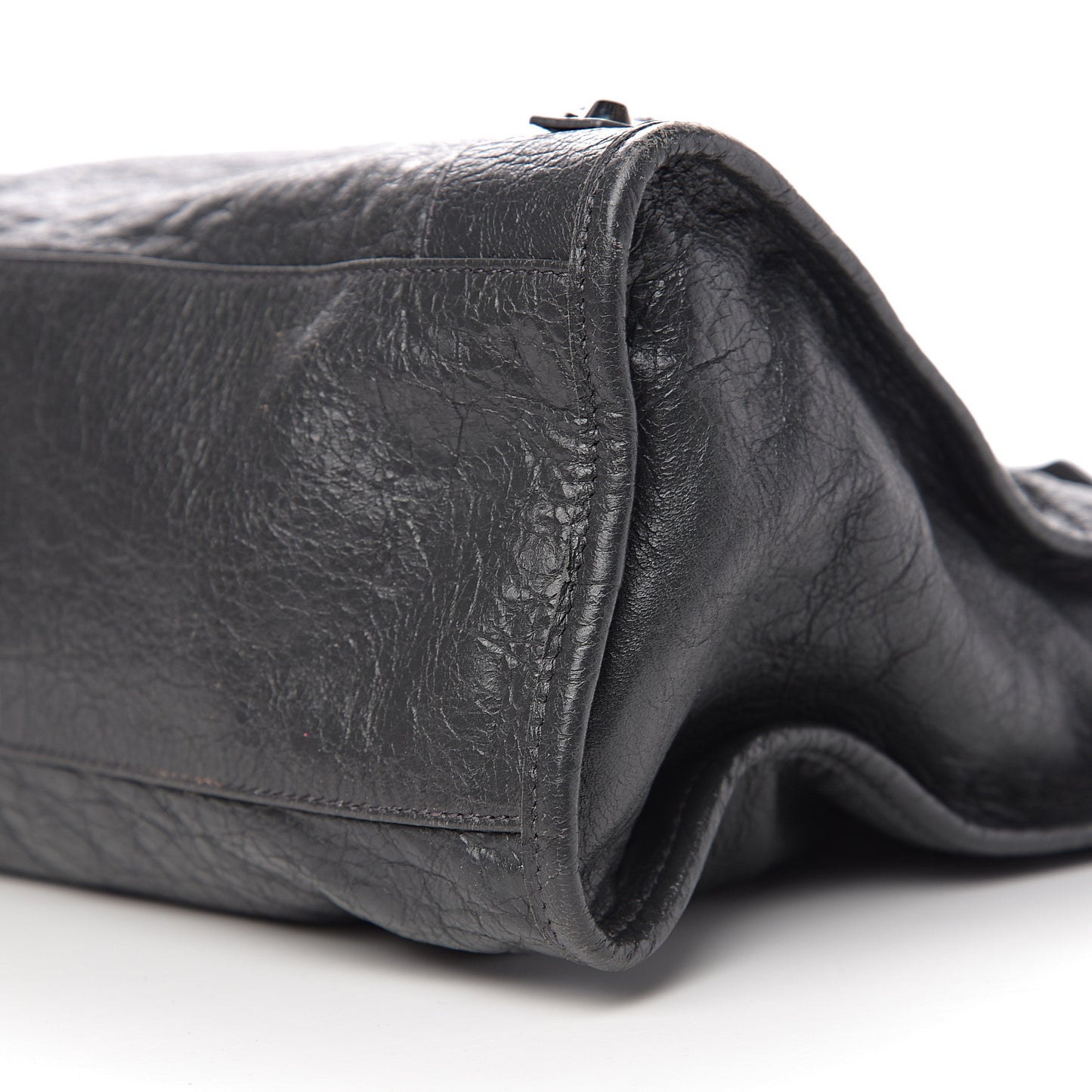 Agneau Classic Silver Hardware City Gris Fossile Anthracite